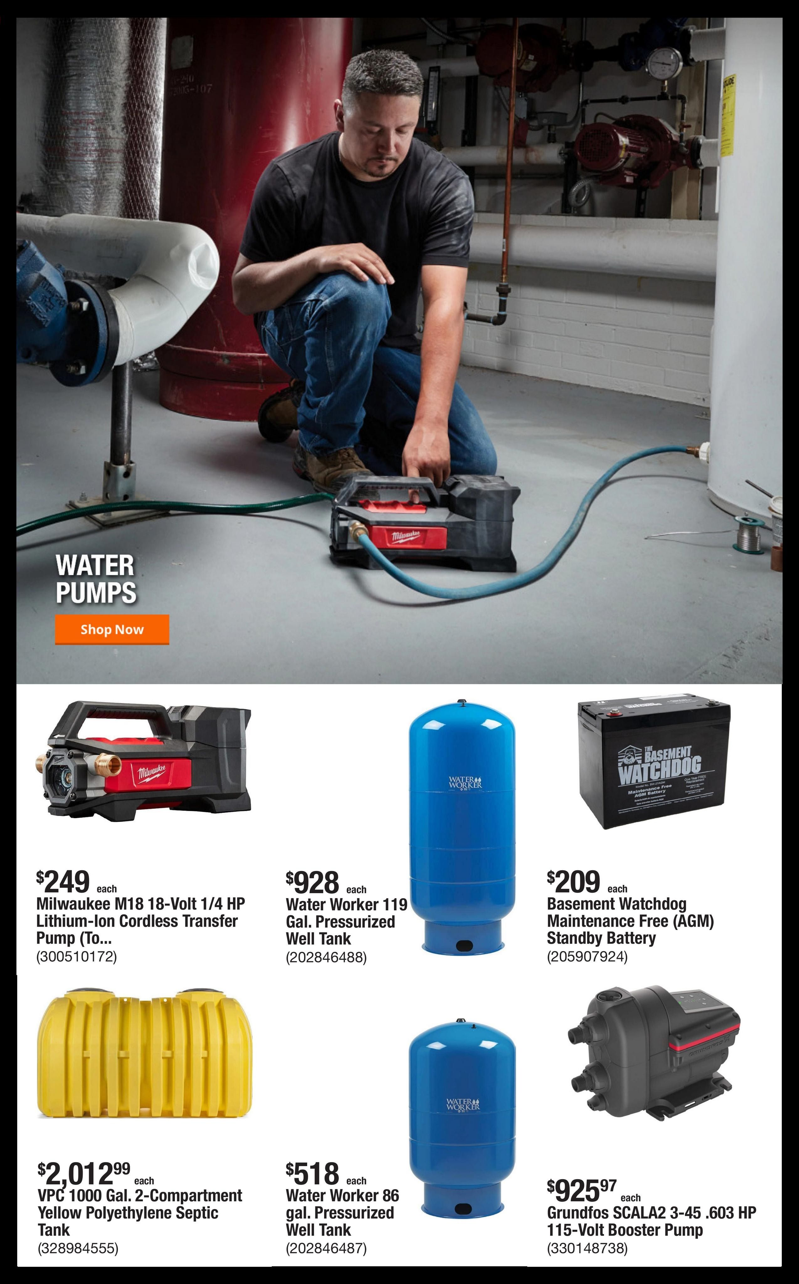 Home Depot (Salinas Area, CA) Weekly Ad September 14 - 21, 2026