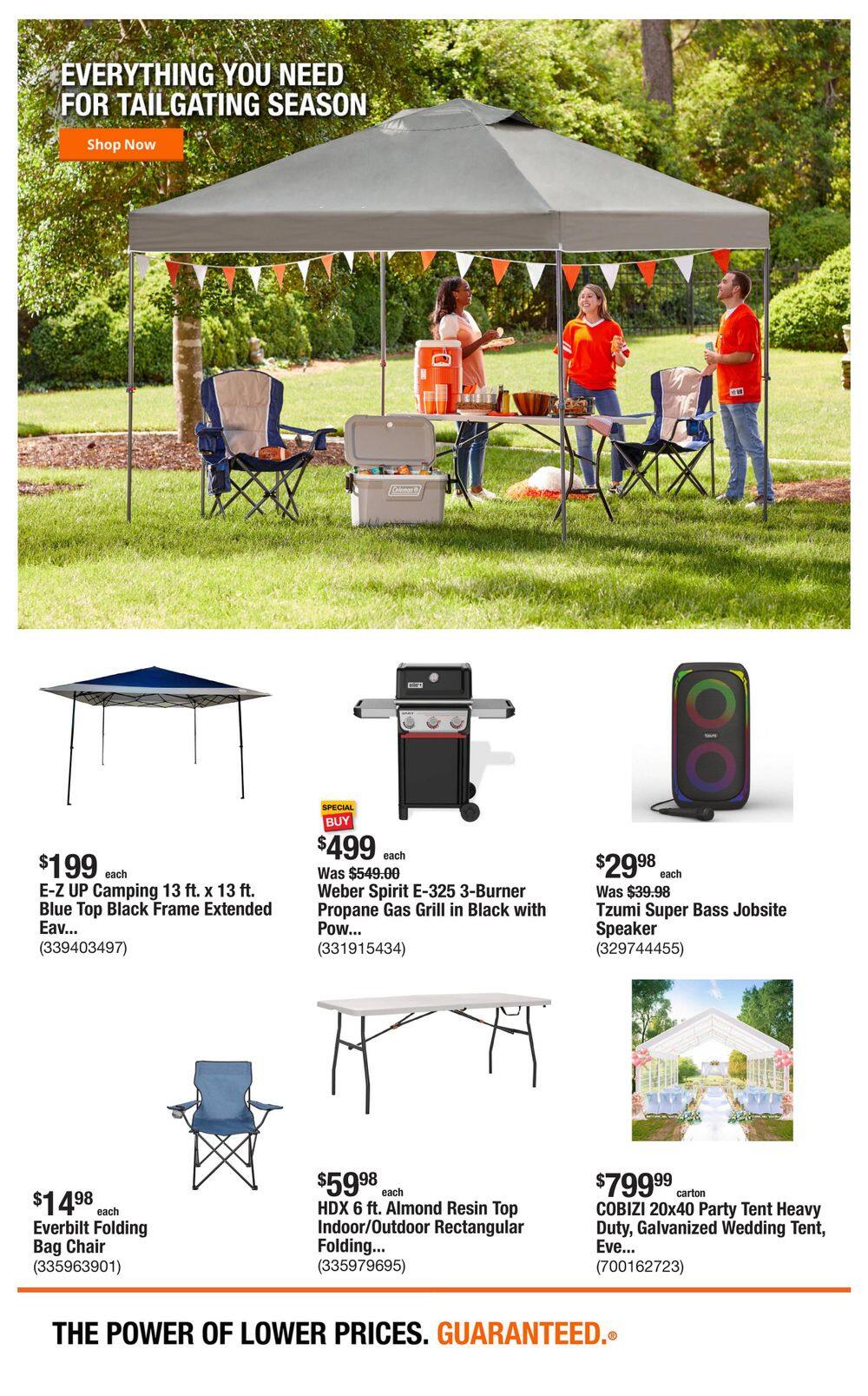 Home Depot (Etoile Area, KY) Weekly Ad September 10 - 24, 2026