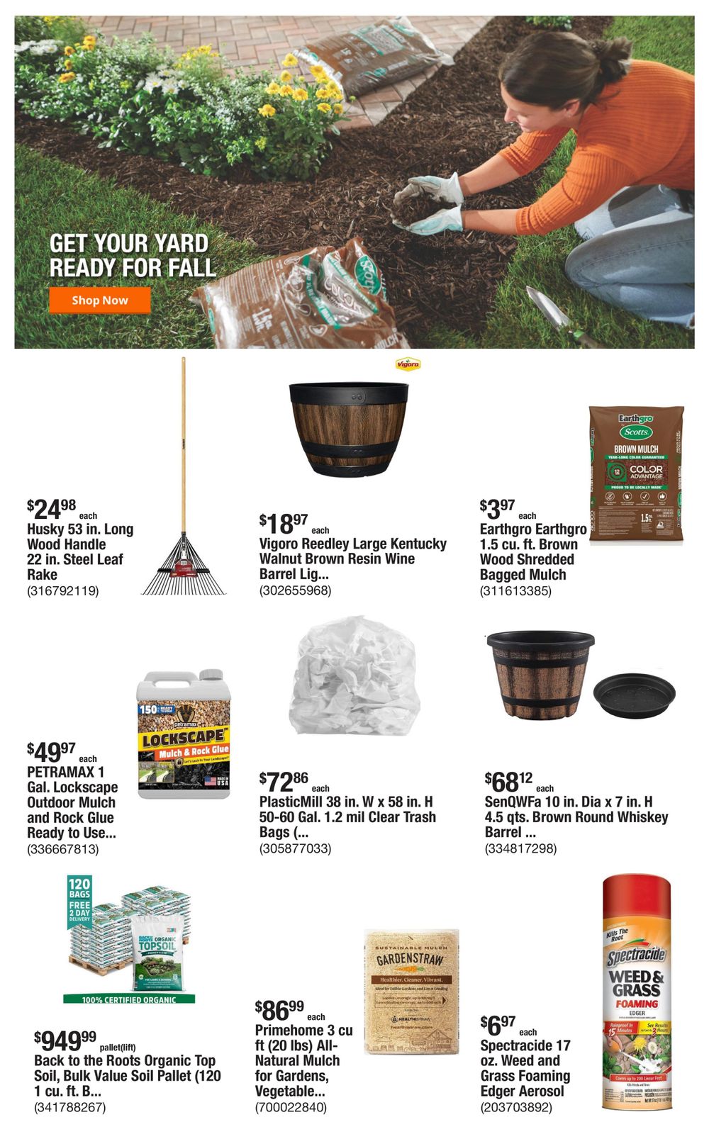 Home Depot (Cima-Mountain Pass Area, CA) Weekly Ad September 10 - 24, 2026