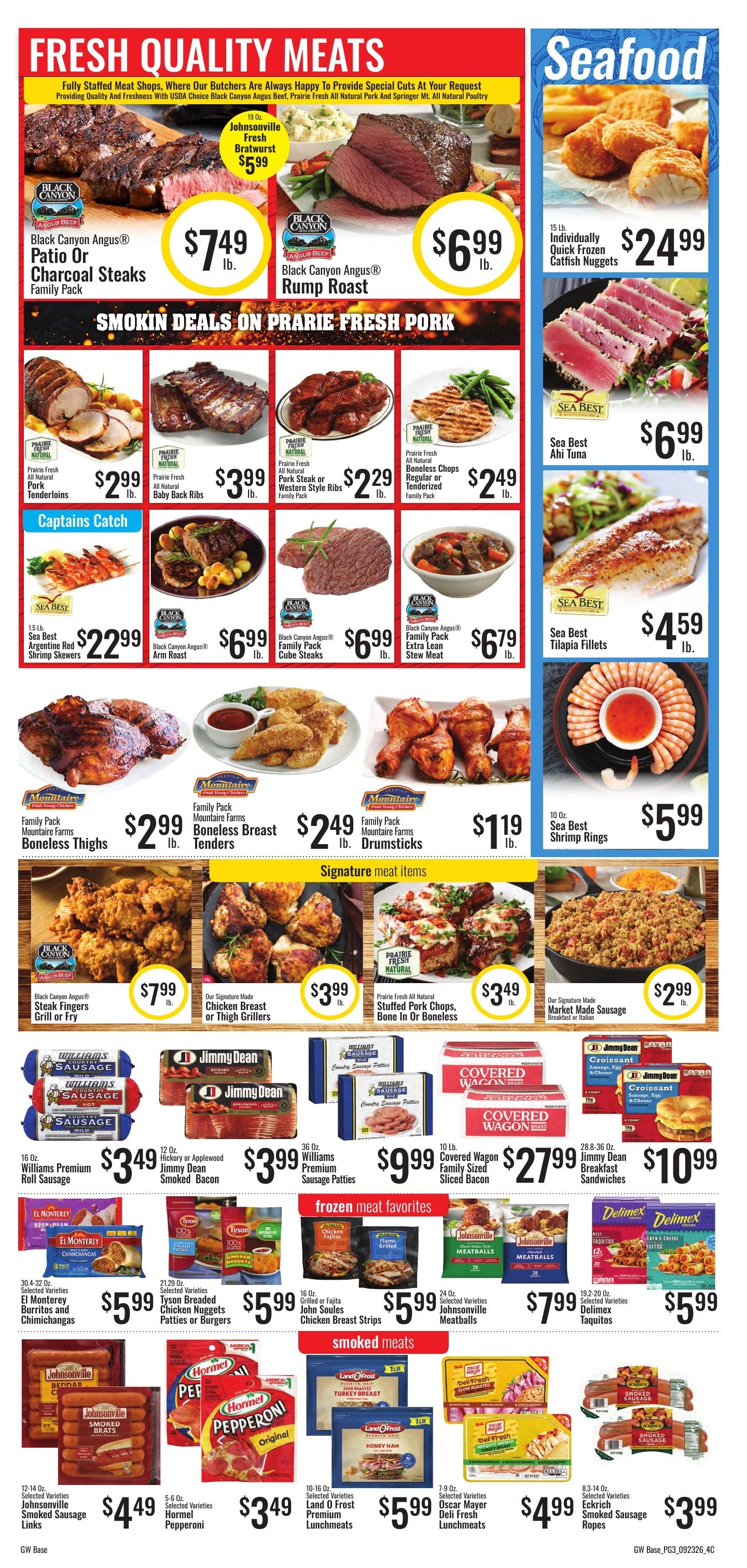 Sun Fest Market (Crane, MO) Weekly Ad September 23 - October 6, 2026
