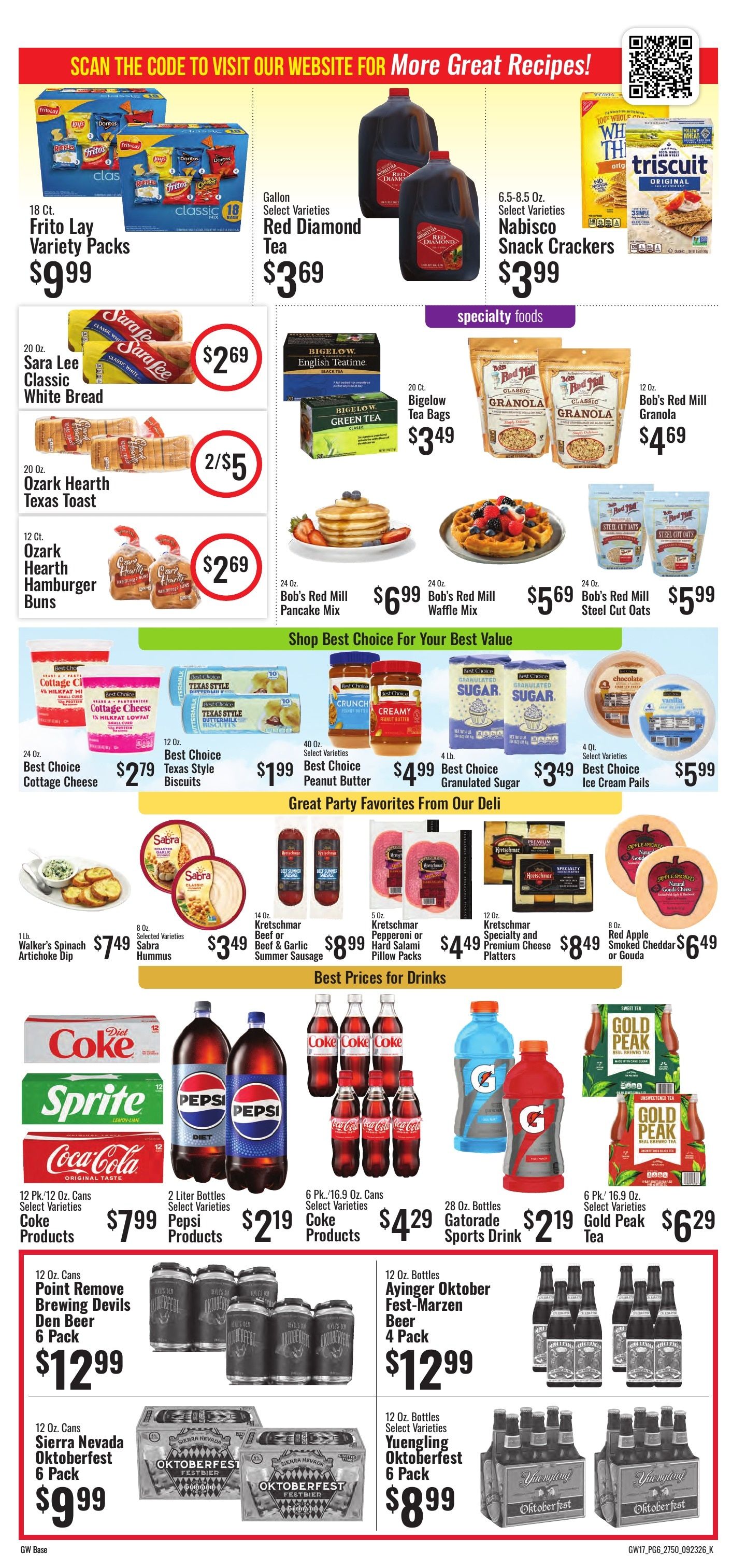 Sun Fest Market (Holiday Island, AR) Weekly Ad September 23 - October 6, 2026