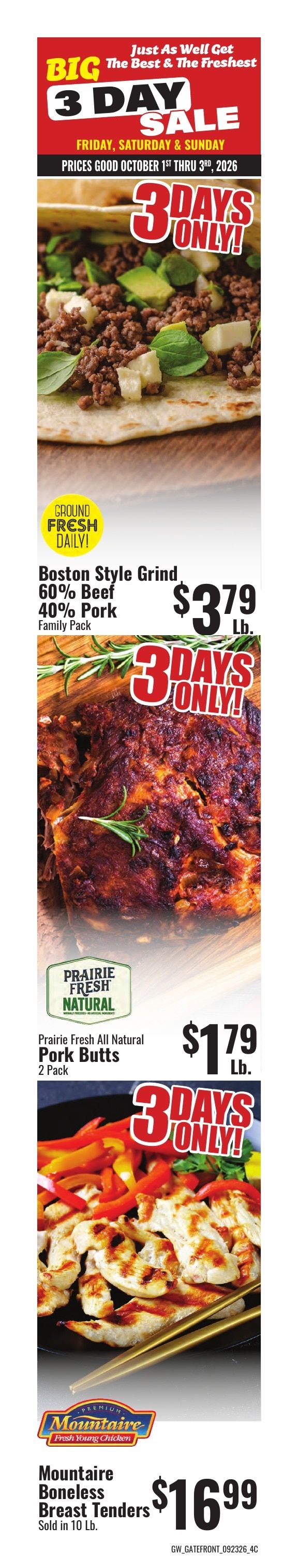 Sun Fest Market (Holiday Island, AR) Weekly Ad September 23 - October 6, 2026