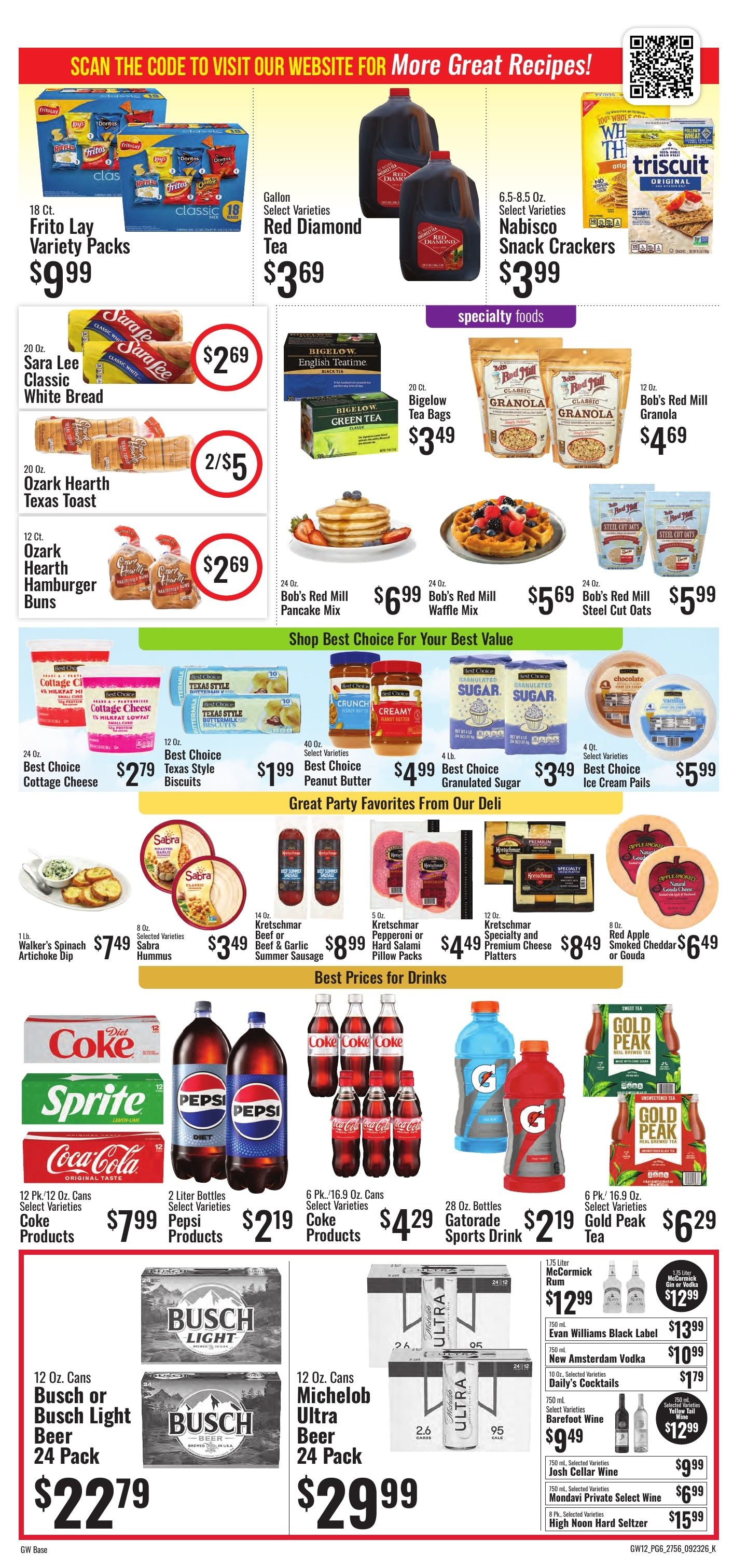GW 5 Star Super Market Weekly Ad September 23 - October 6, 2026