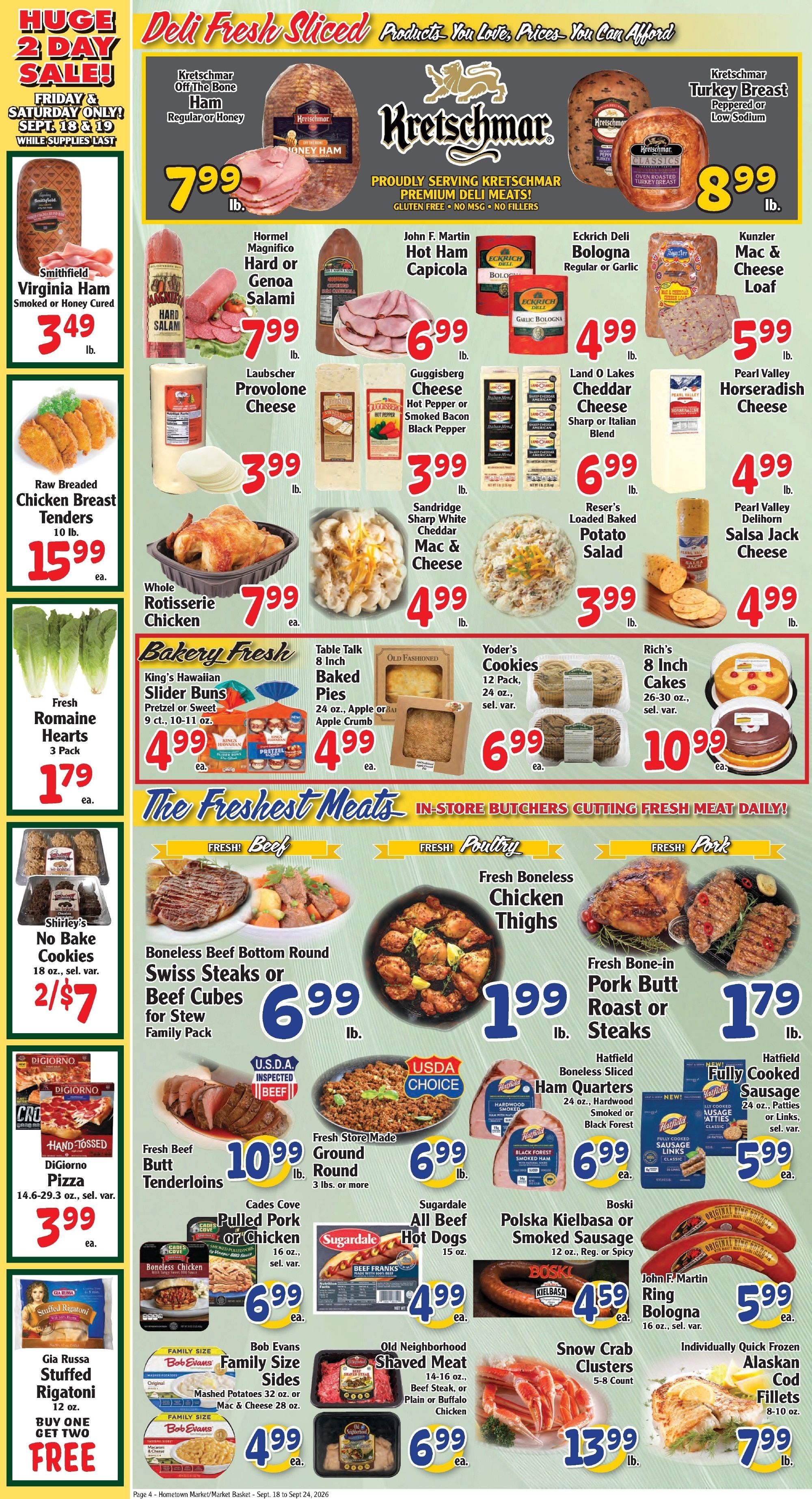 Market Basket Pennsylvania Weekly Ad September 18 - 24, 2026