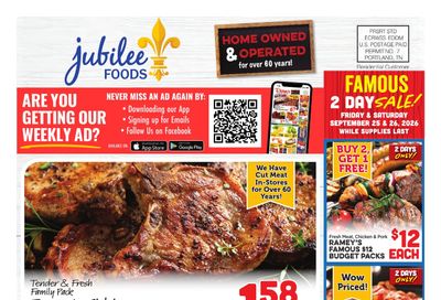 Jubilee Foods Pearl River Weekly Ad September 24 - 30, 2026