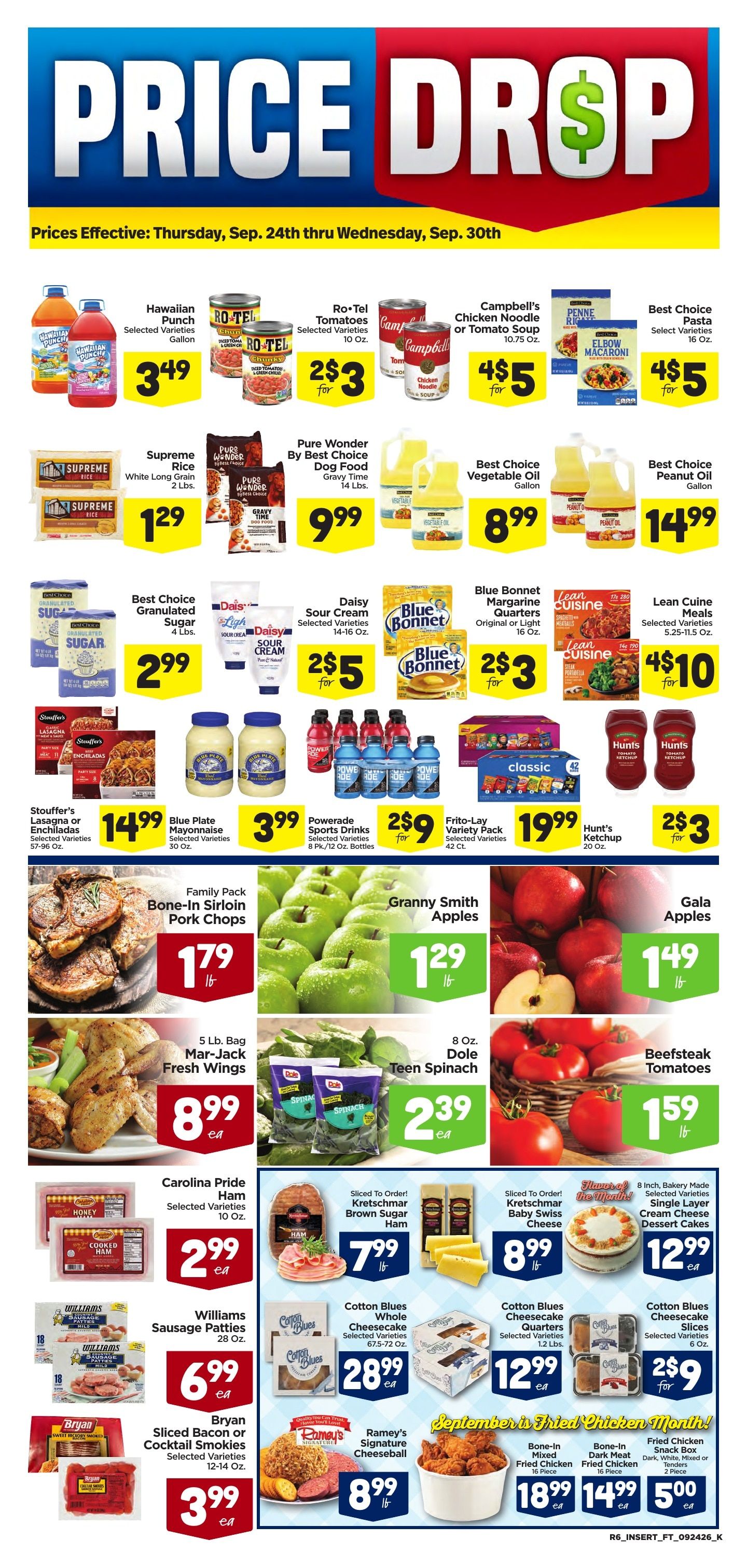 Jubilee Foods Pearl River Weekly Ad September 24 - 30, 2026