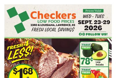 Checkers Foods Weekly Ad September 23 - 29, 2026