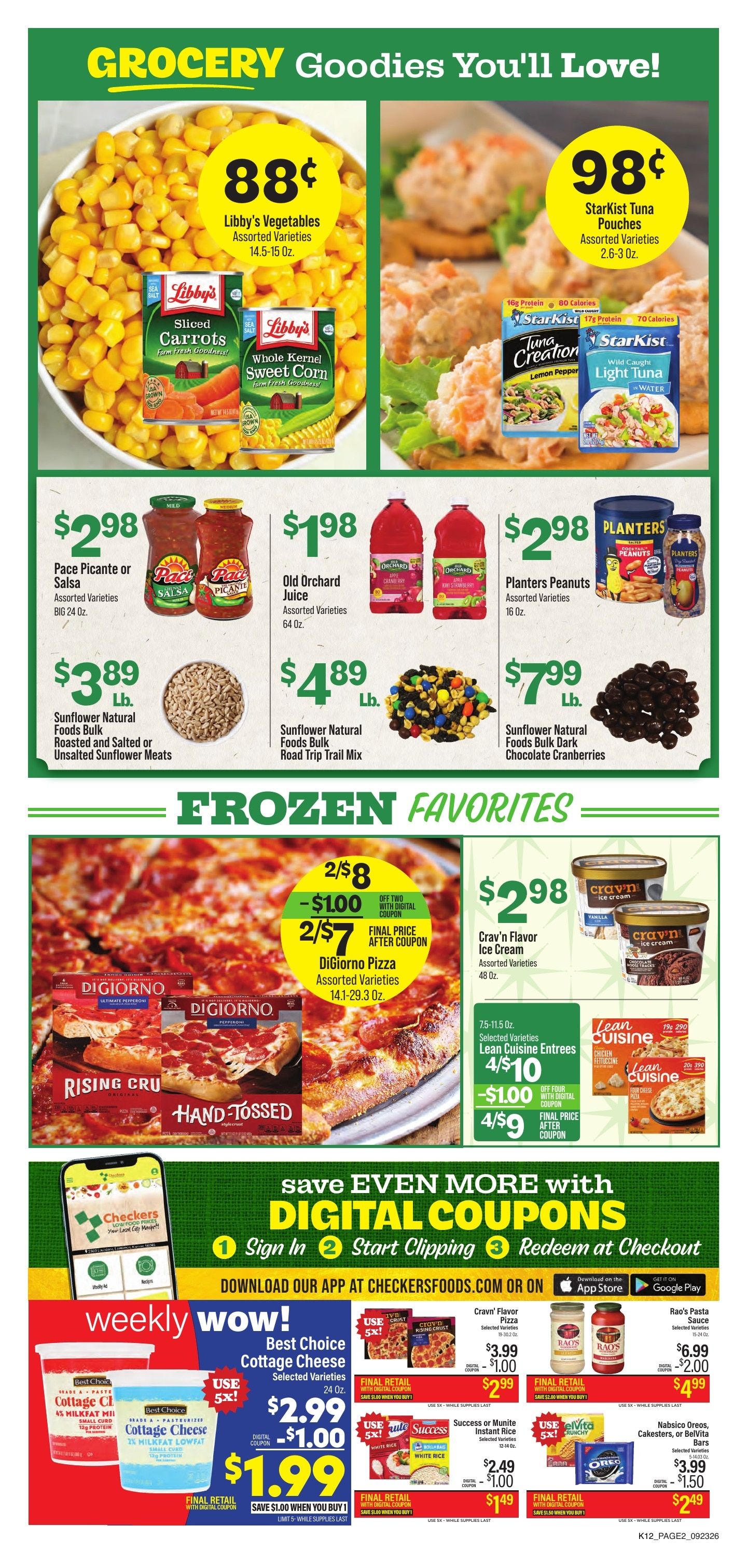 Checkers Foods Weekly Ad September 23 - 29, 2026