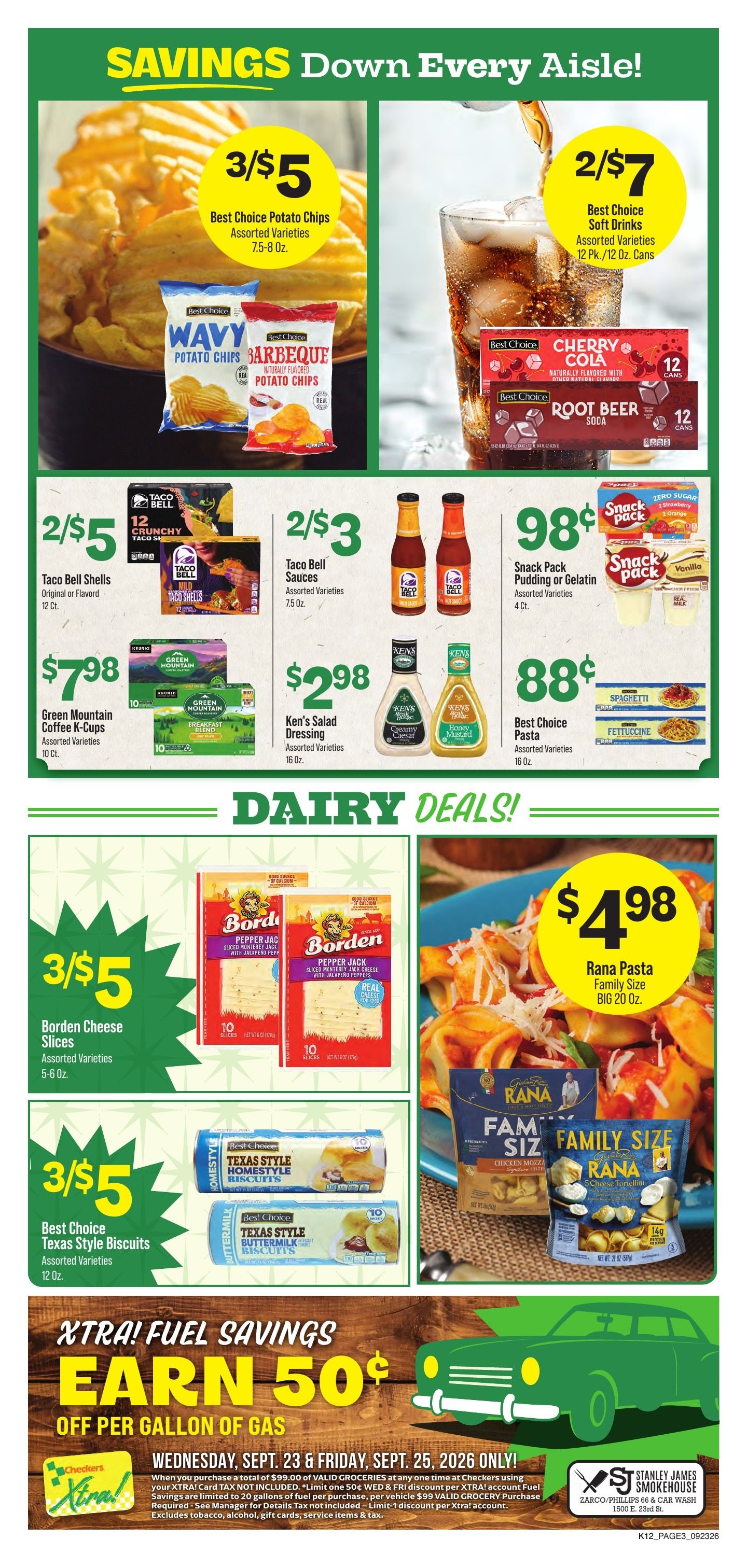 Checkers Foods Weekly Ad September 23 - 29, 2026