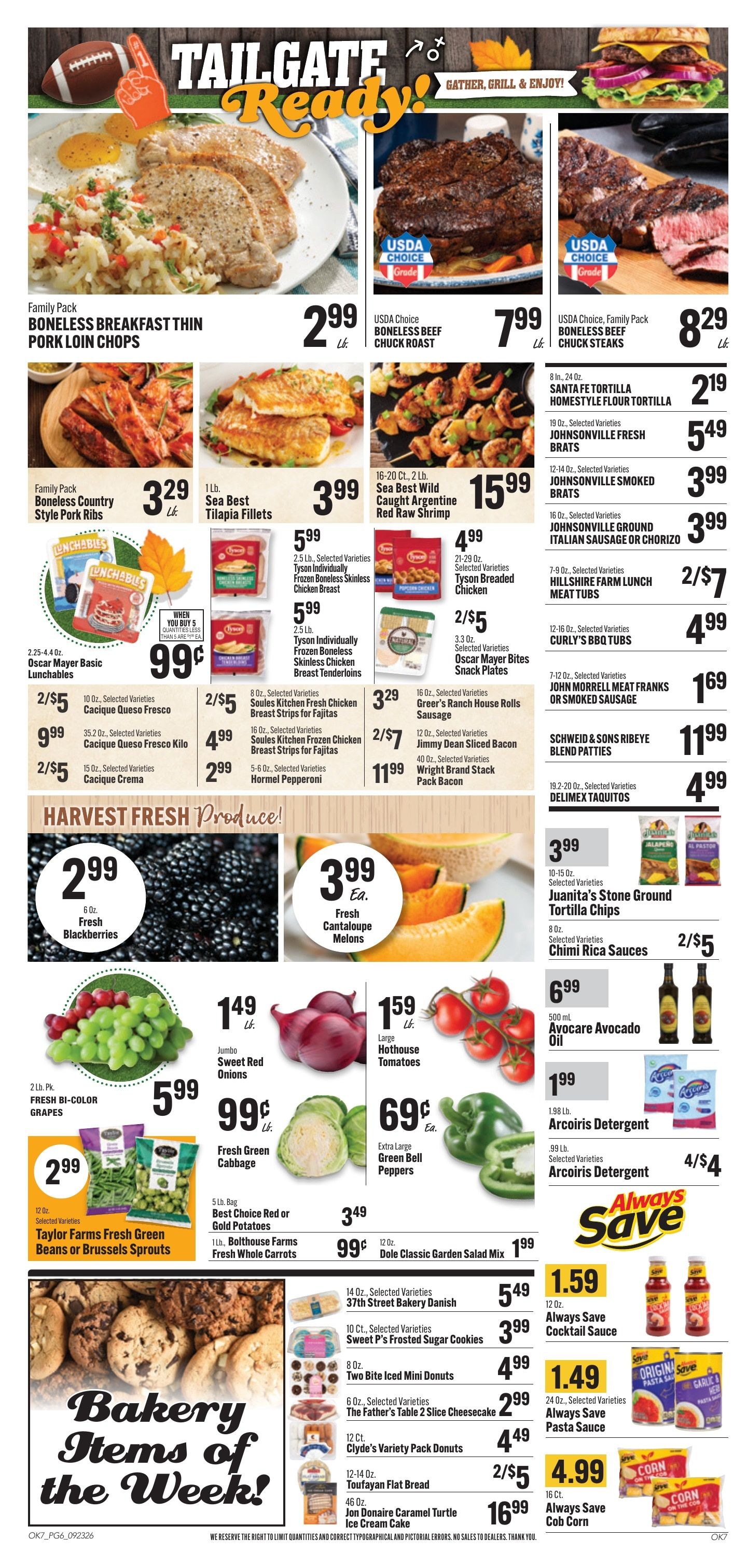 Rehkopf's Family Foods Weekly Ad September 23 - 29, 2026
