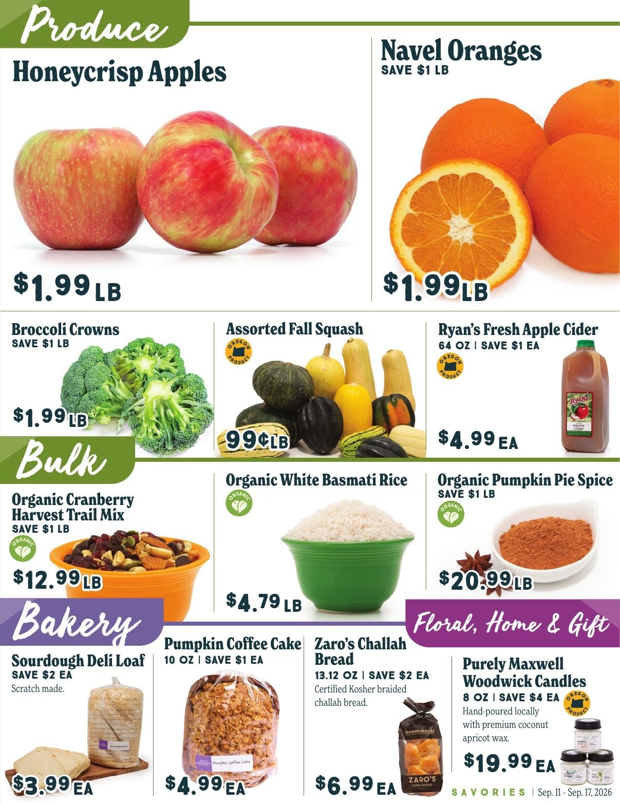 Market of Choice Weekly Specials Weekly Ad September 11 - 17, 2026
