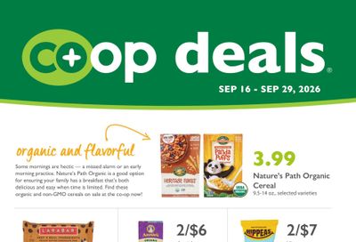 Astoria Co-op Co-op Deals Weekly Ad September 16 - 29, 2026