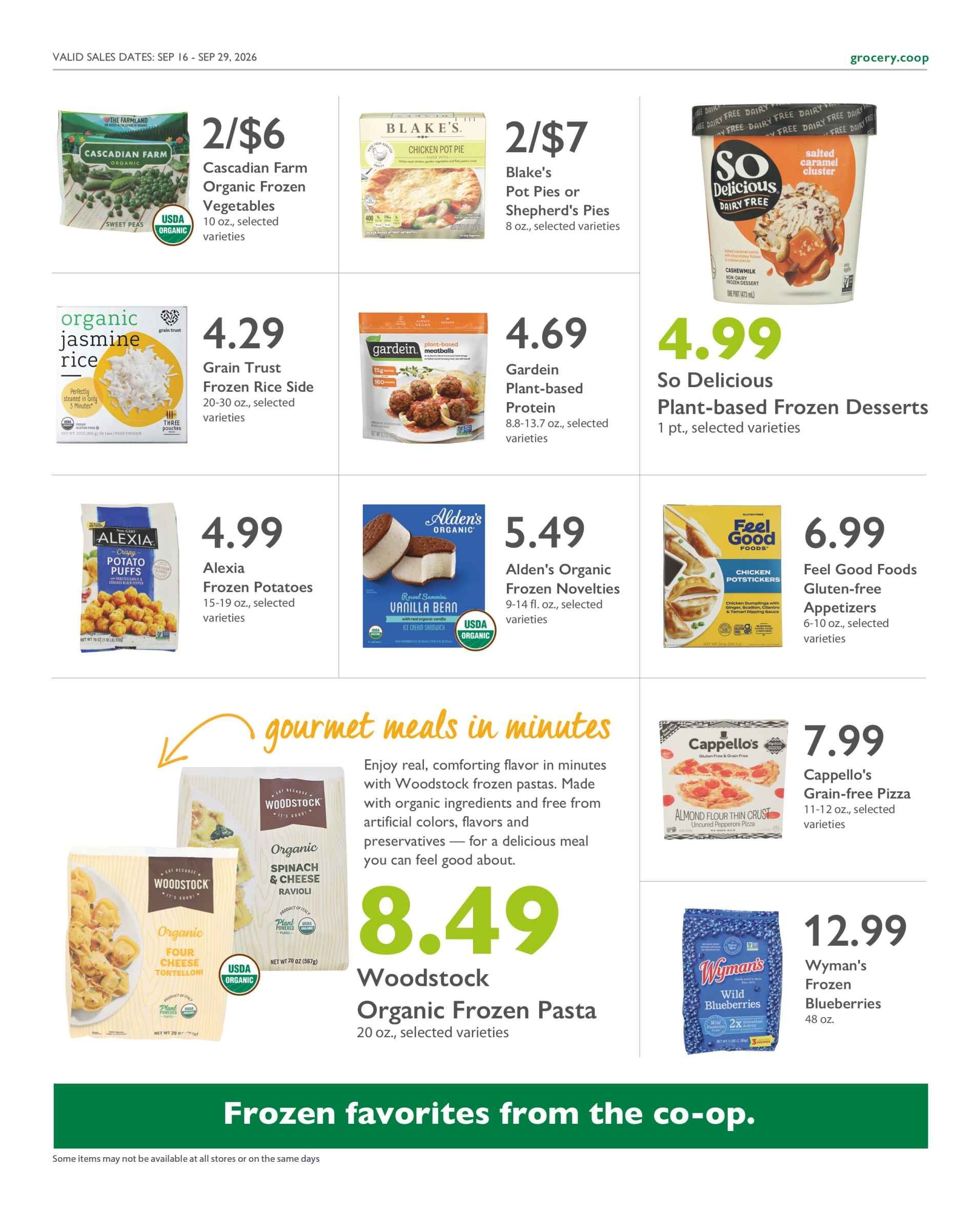 Astoria Co-op Co-op Deals Weekly Ad September 16 - 29, 2026