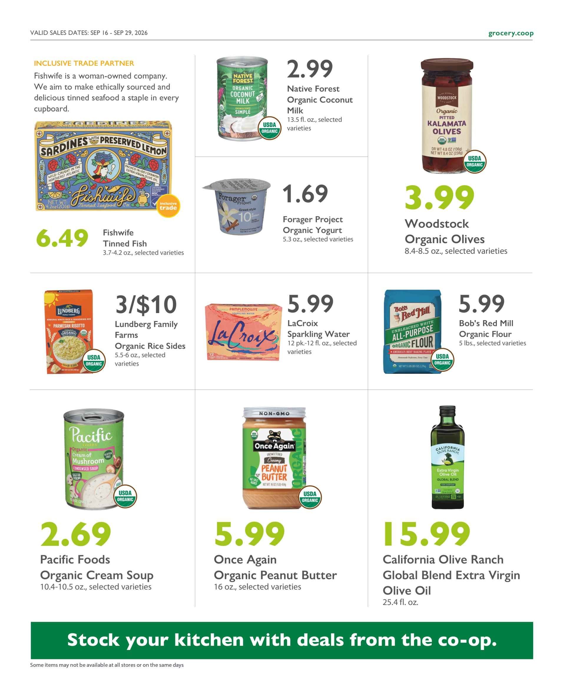 Astoria Co-op Co-op Deals Weekly Ad September 16 - 29, 2026