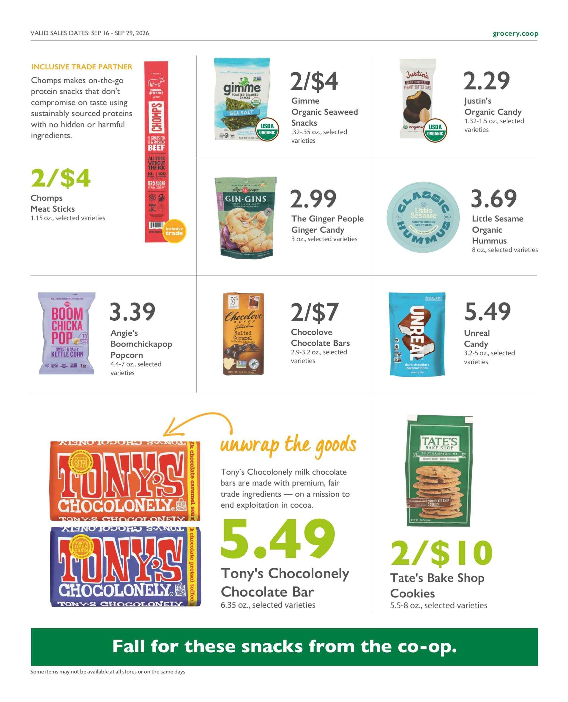 Astoria Co-op Co-op Deals Weekly Ad September 16 - 29, 2026