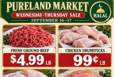 Pureland Supermarket (25625 Joy Road, Dearborn Heights, MI) Weekly Ad September 15 - 16, 2026
