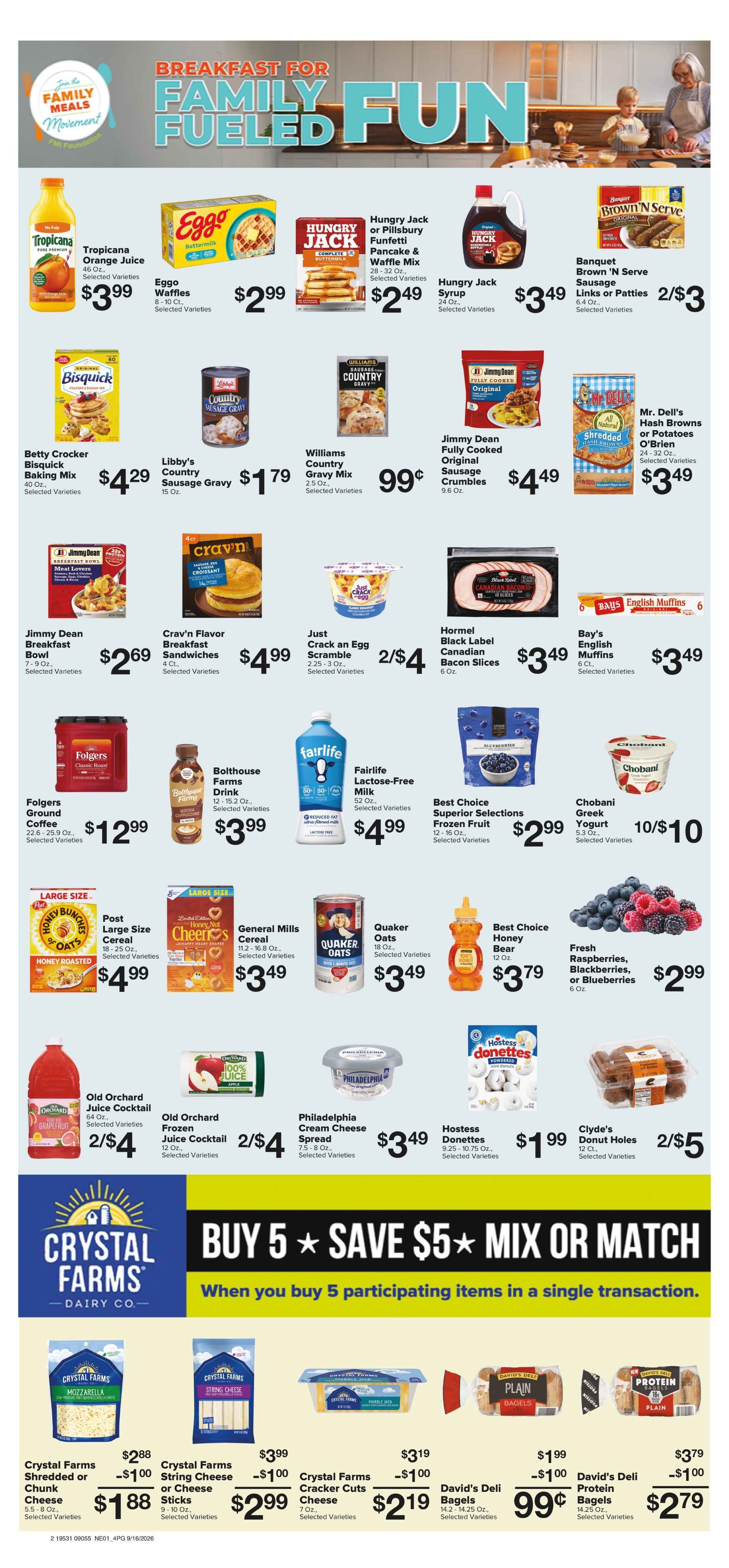 Imperial Superfoods Great Deals This Week! Weekly Ad September 16 - 22, 2026