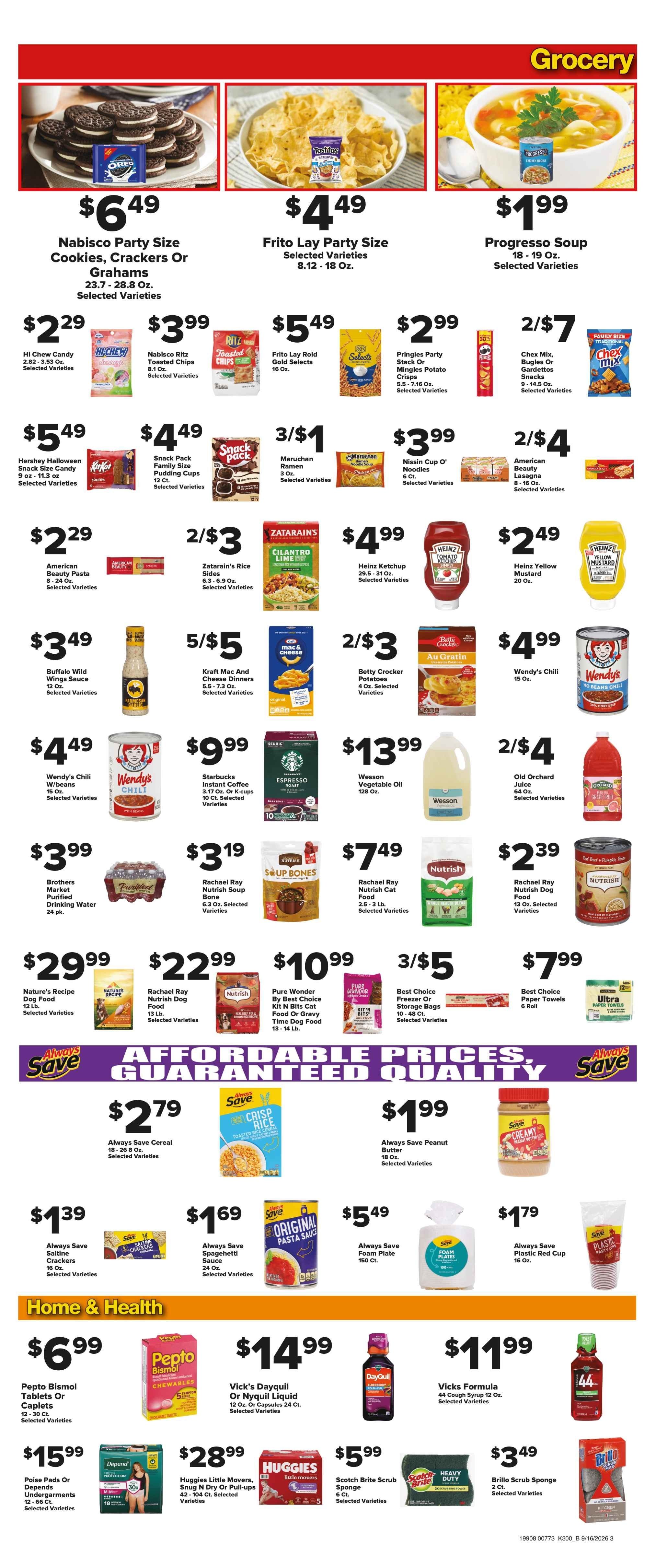 Brothers Market (Lexington, MO) Weekly Ad September 16 - 23, 2026