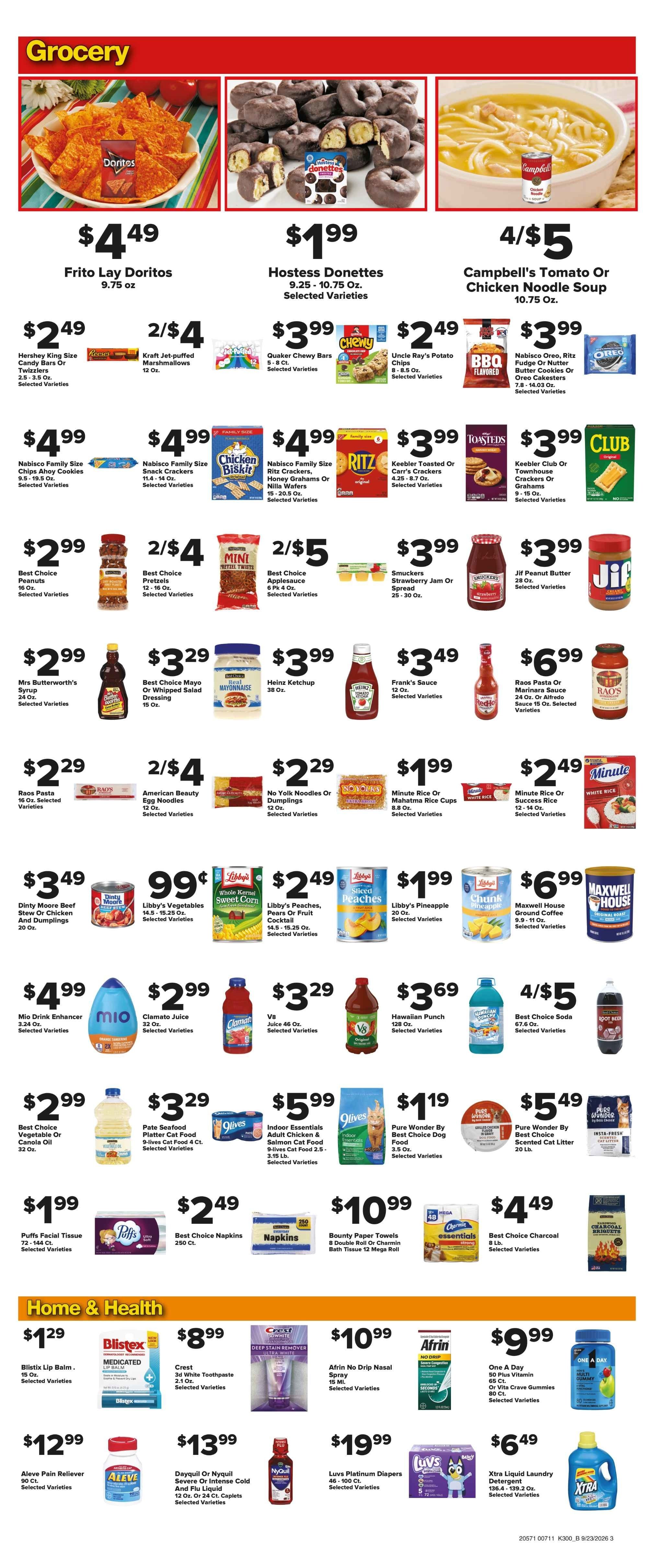 Brothers Market (Tonganoxie, KS) Weekly Ad September 16 - 23, 2026