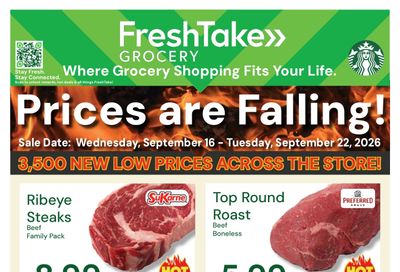 FreshTake Grocery Weekly Ad September 16 - 22, 2026