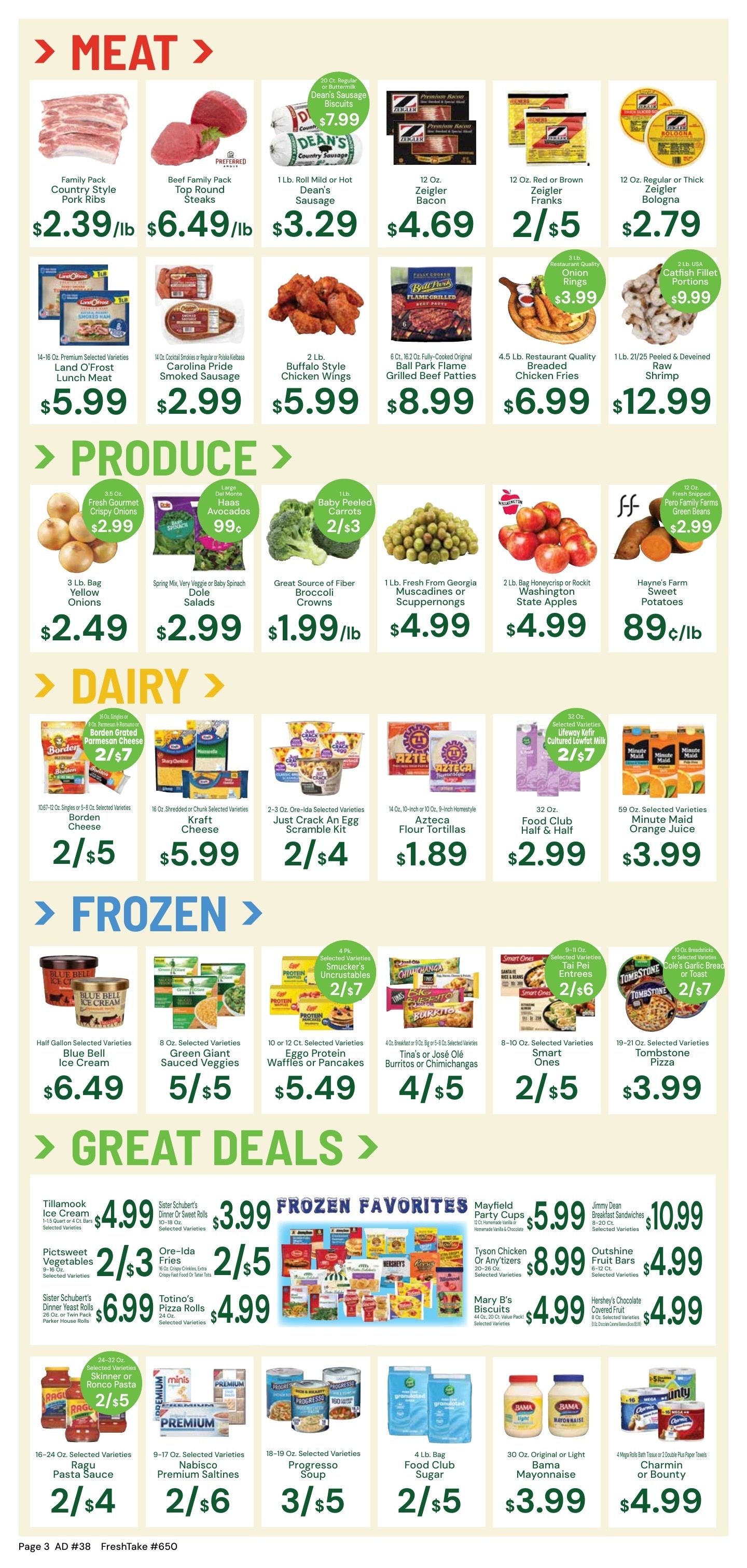 FreshTake Grocery Weekly Ad September 16 - 22, 2026