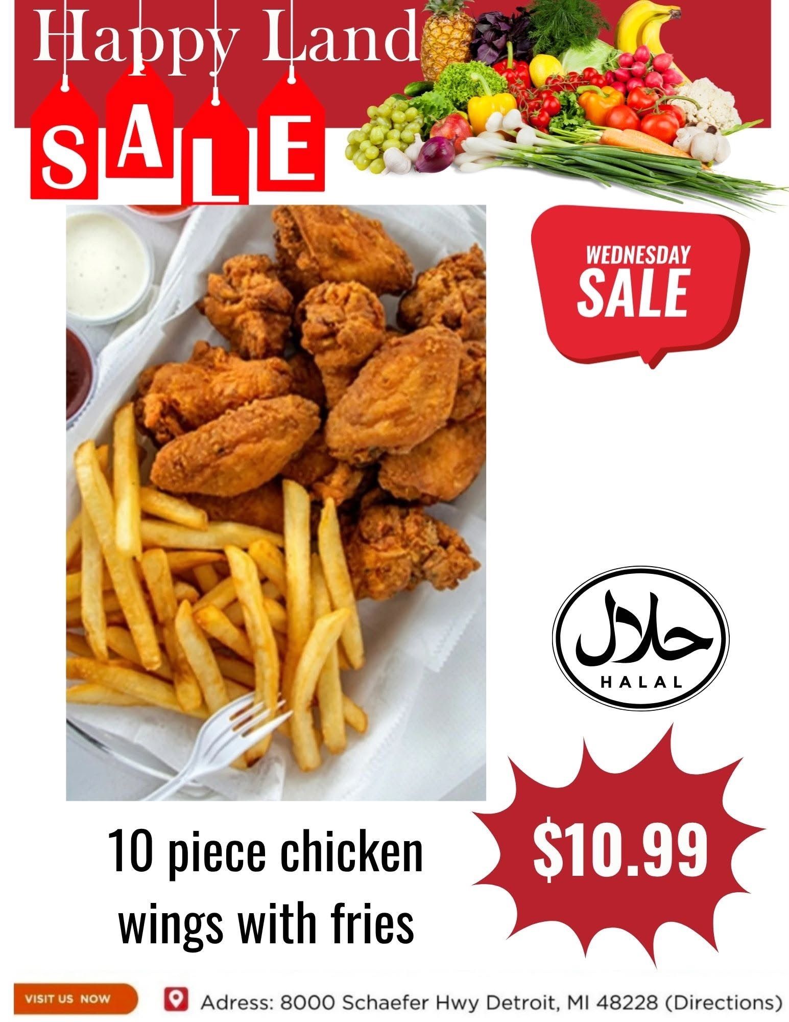 Happy Land Market (8000 Schaefer Highway, Detroit, MI) Weekly Ad September 16 - 16, 2026