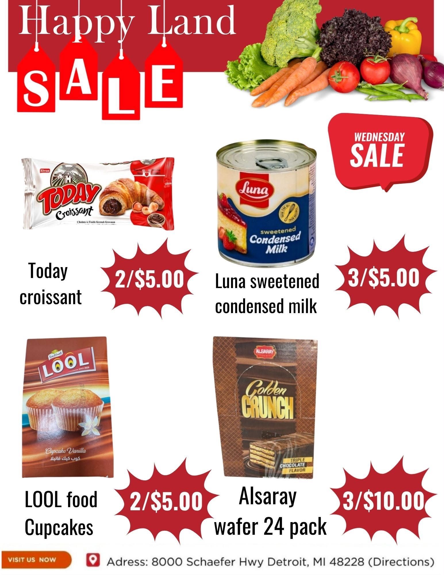 Happy Land Market (8000 Schaefer Highway, Detroit, MI) Weekly Ad September 16 - 16, 2026