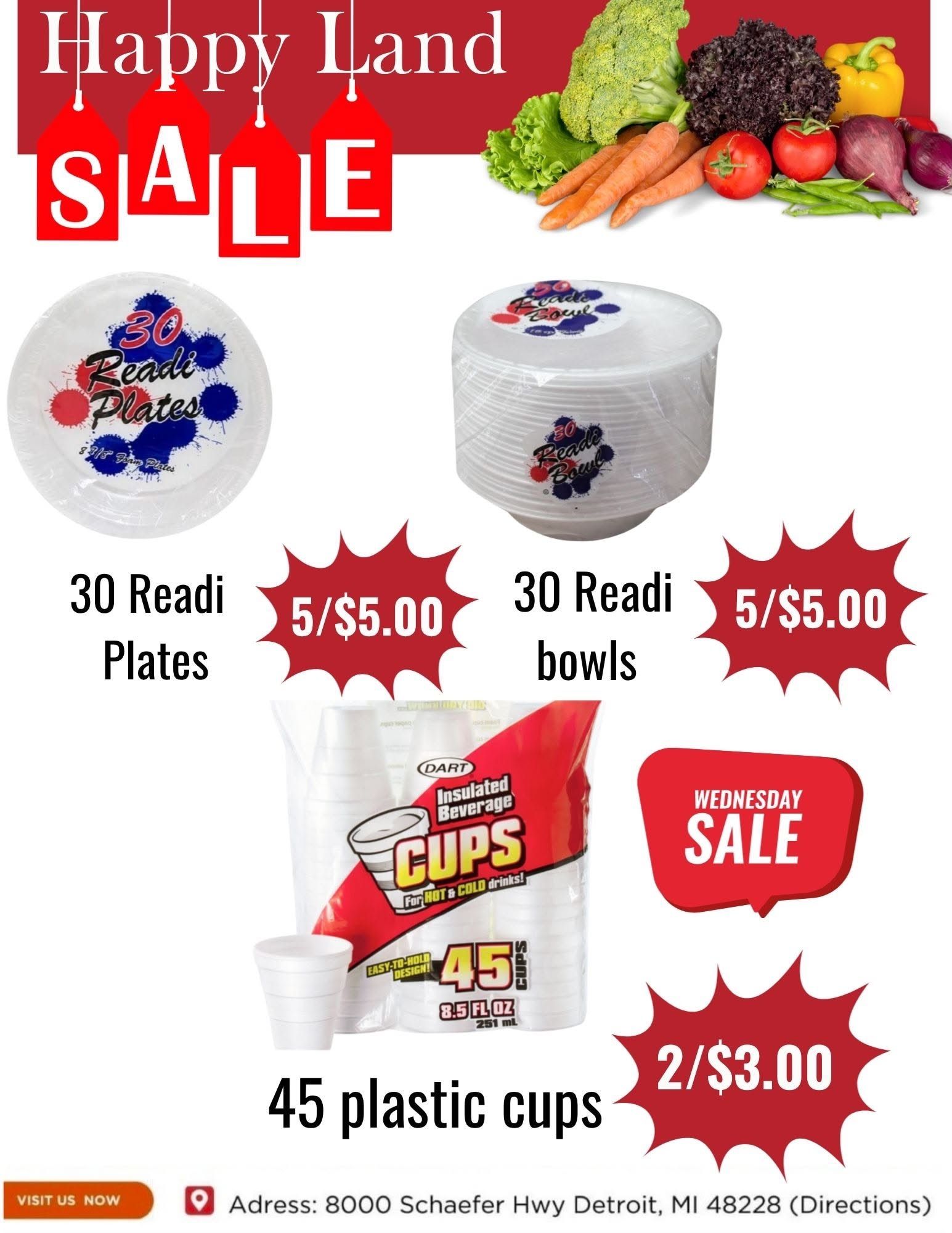 Happy Land Market (8000 Schaefer Highway, Detroit, MI) Weekly Ad September 16 - 16, 2026