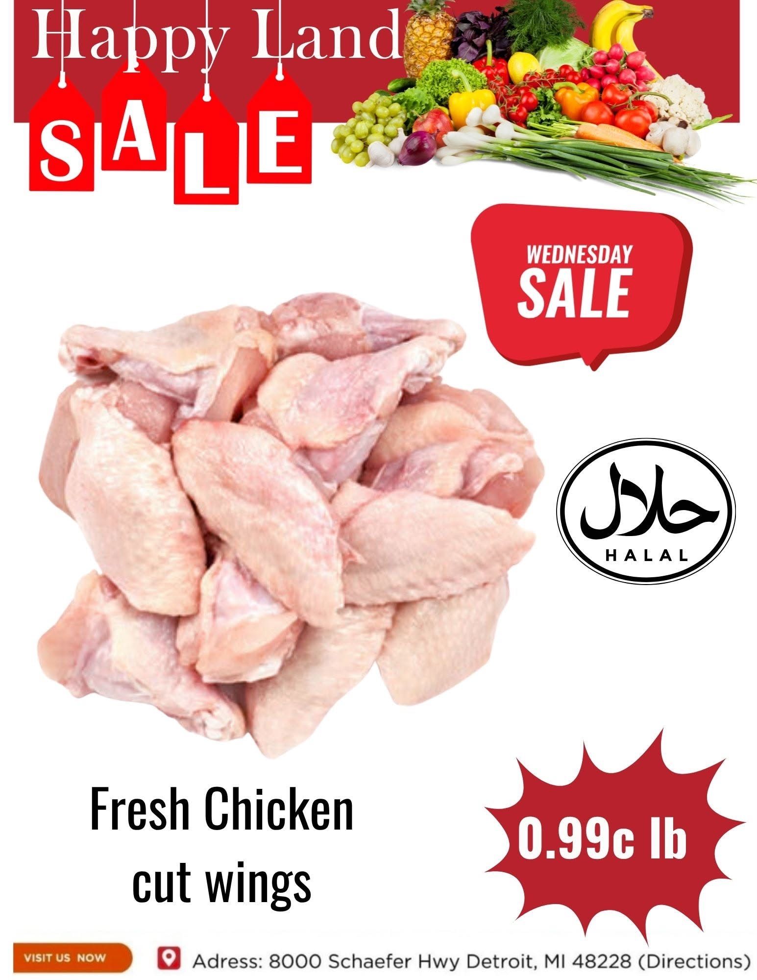 Happy Land Market (8000 Schaefer Highway, Detroit, MI) Weekly Ad September 16 - 16, 2026