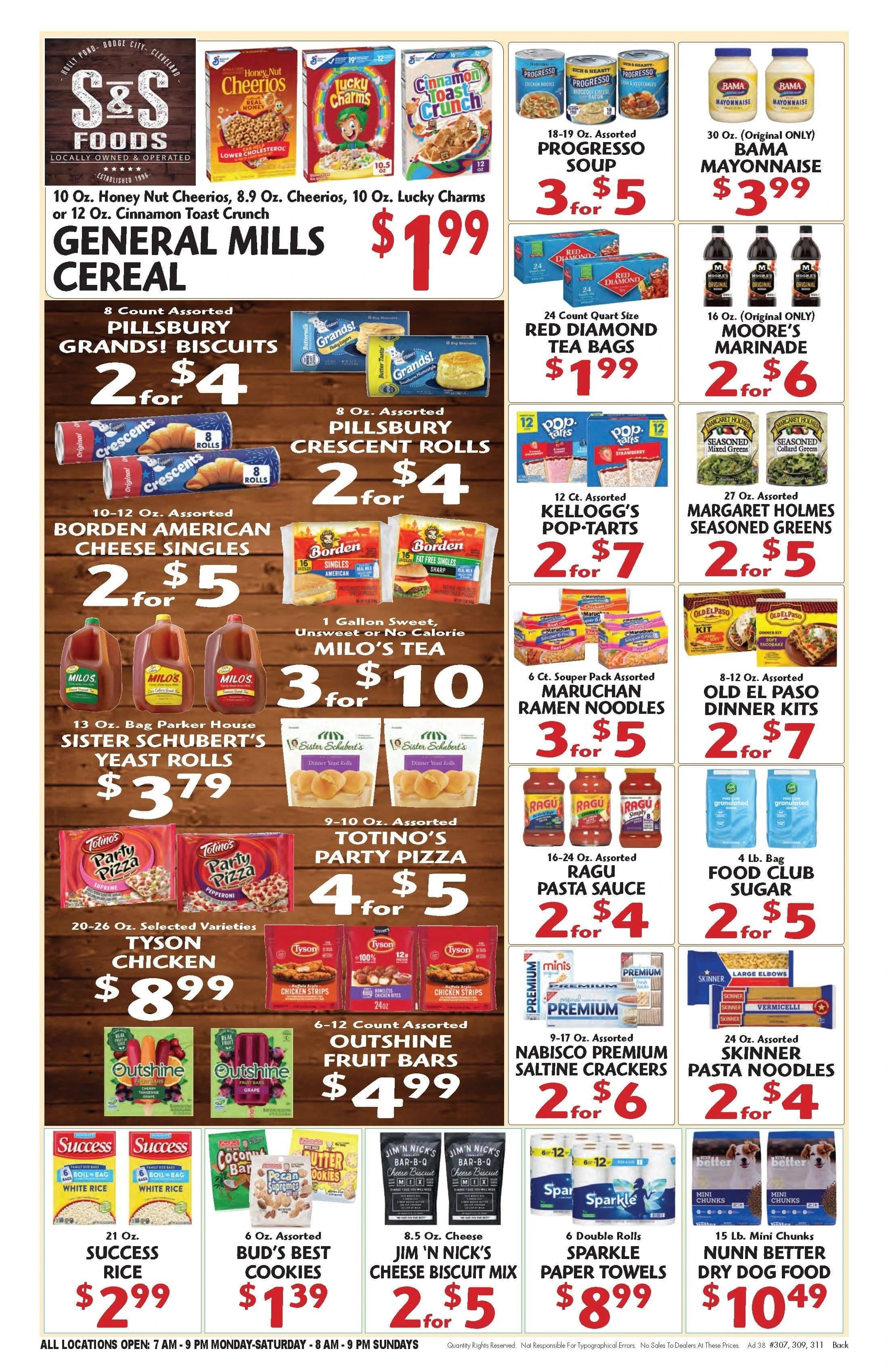 S&S Foods Alabama Weekly Ad September 16 - 22, 2026