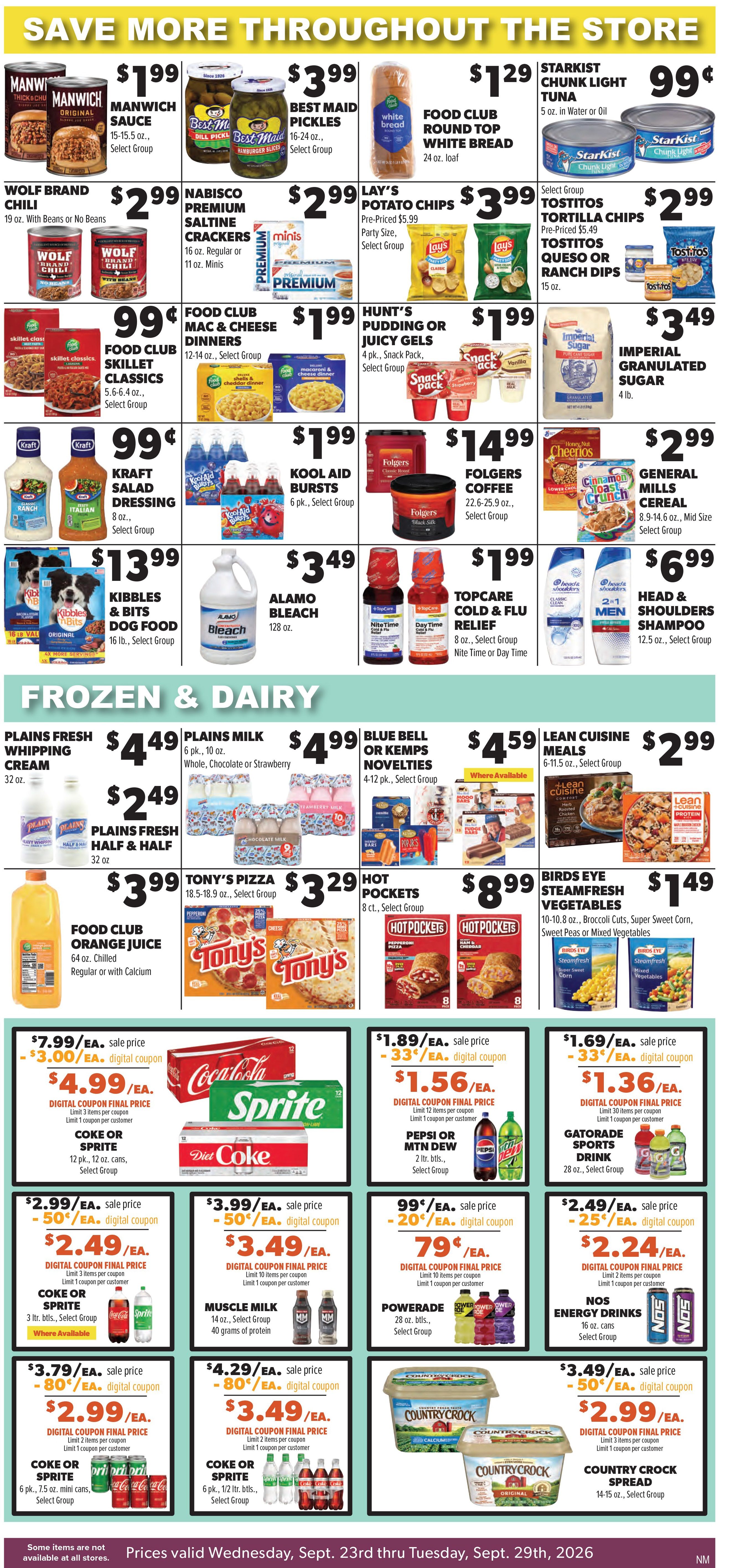 Lowe's Market Weekly Ad September 23 - 29, 2026