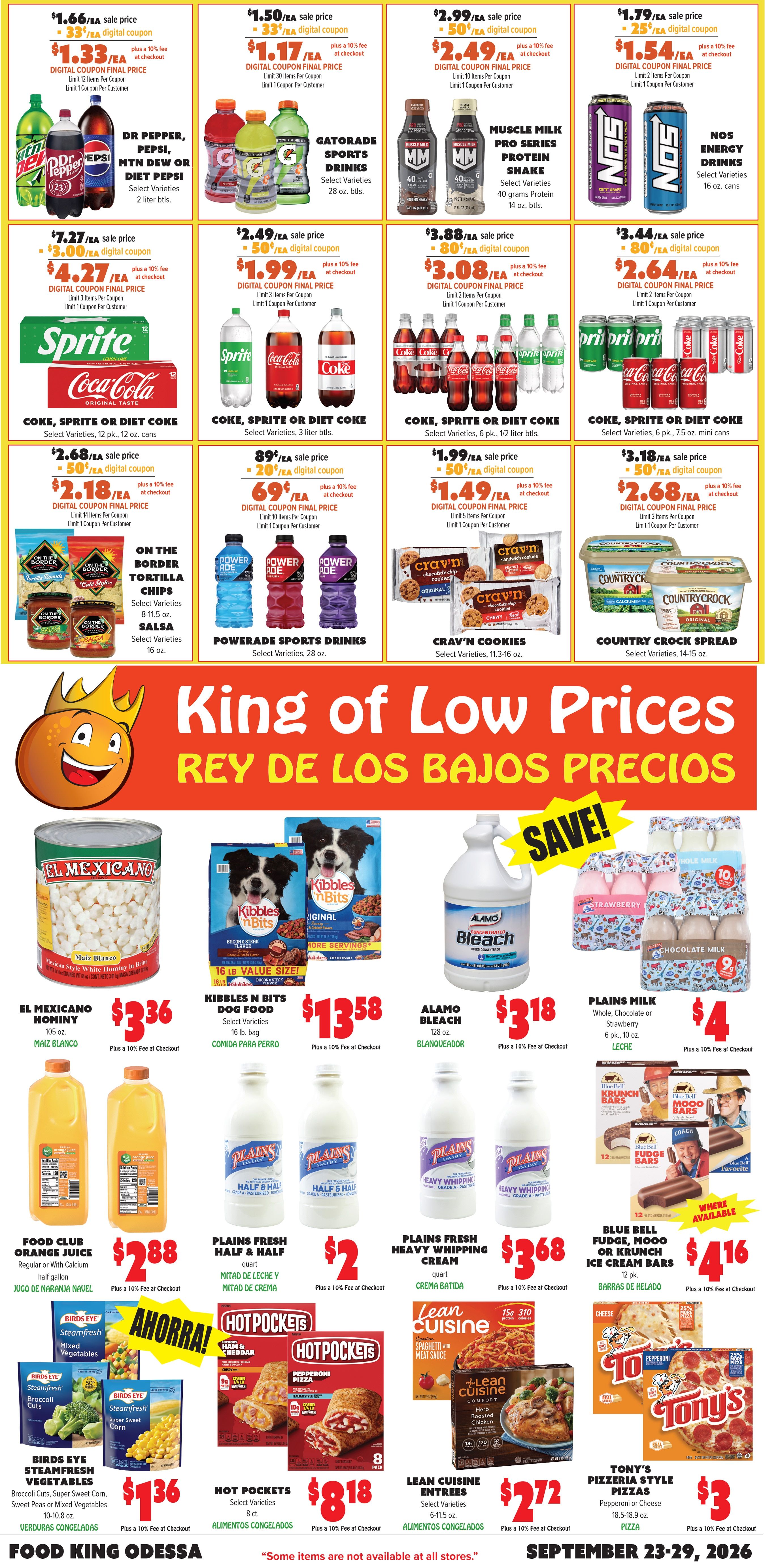 Food King Weekly Ad September 23 - 29, 2026