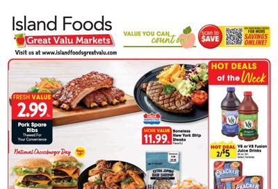 Island Foods Great Valu Weekly Ad September 16 - 22, 2026