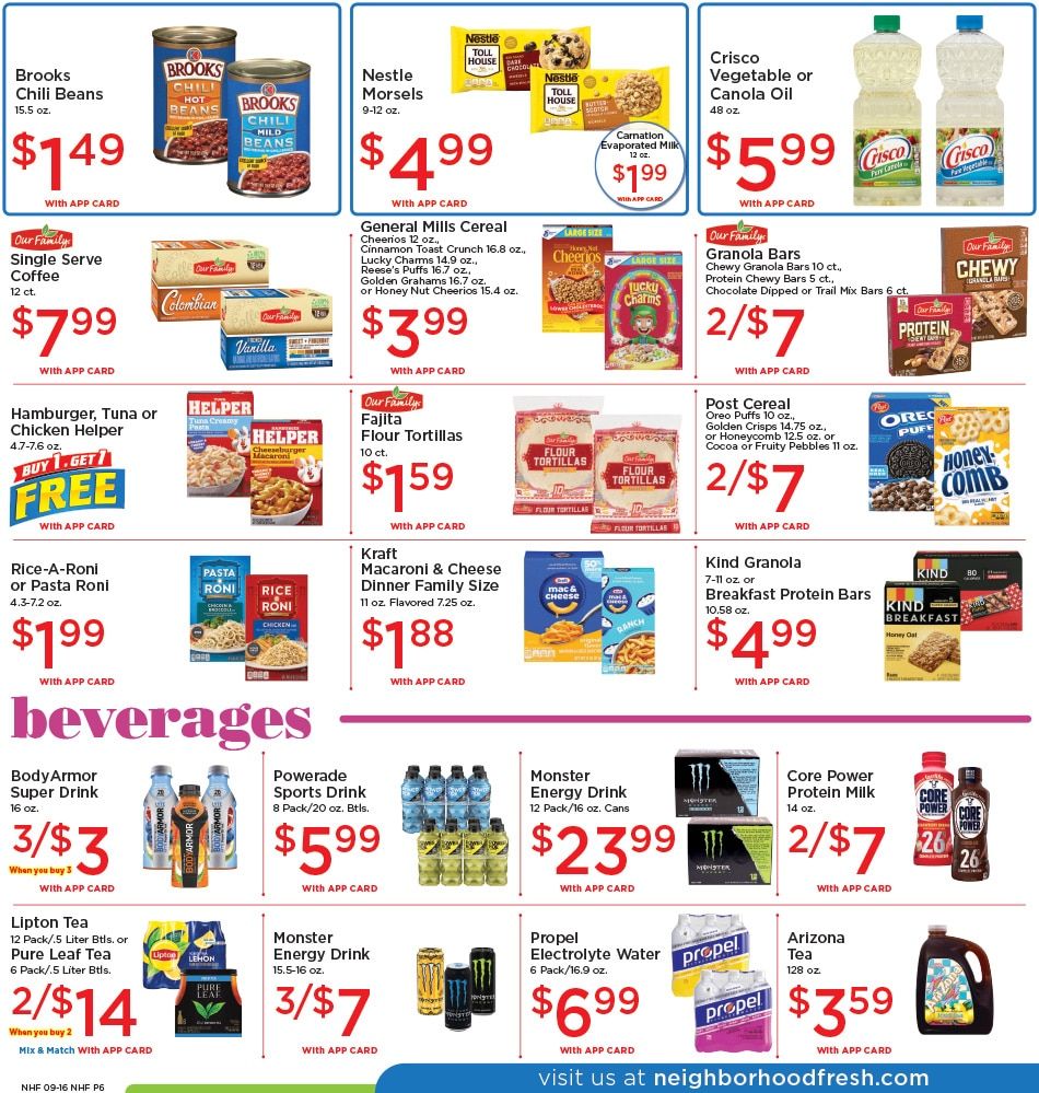 Neighborhood Fresh Weekly Ad September 16 - 22, 2026
