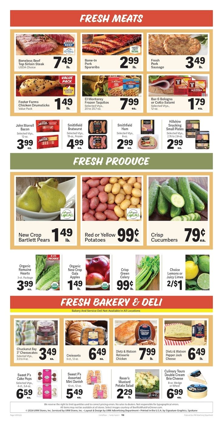 A&B Family Foods Weekly Ad September 16 - 22, 2026