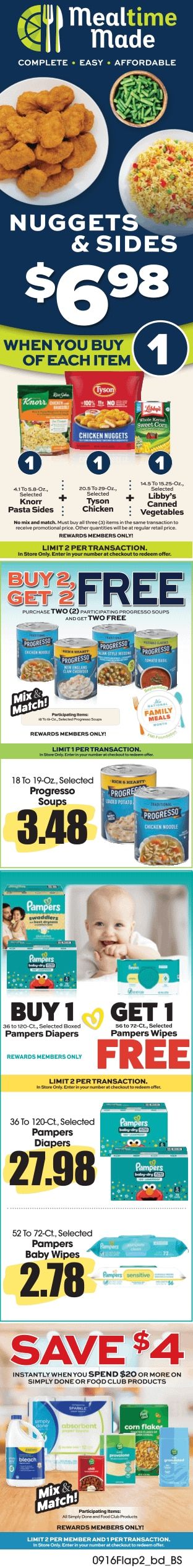 B&T's Food Fresh Market Weekly Ad September 16 - 22, 2026