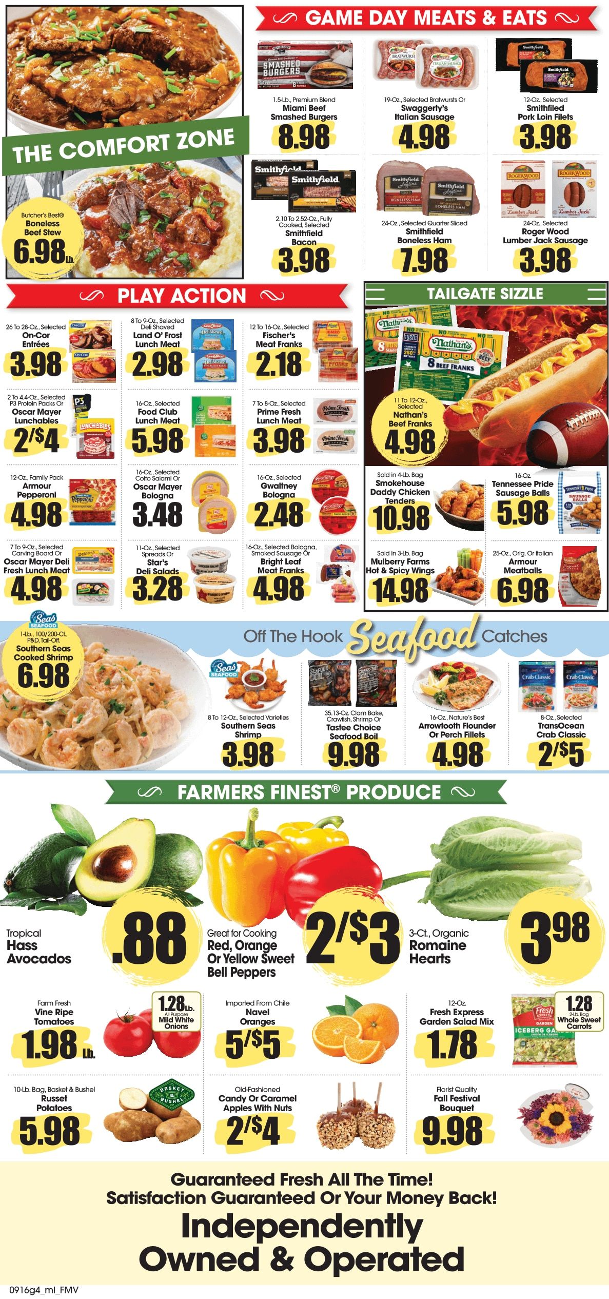 B&T's Food Fresh Market Weekly Ad September 16 - 22, 2026