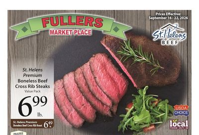 Fuller's Market Weekly Ad September 16 - 22, 2026