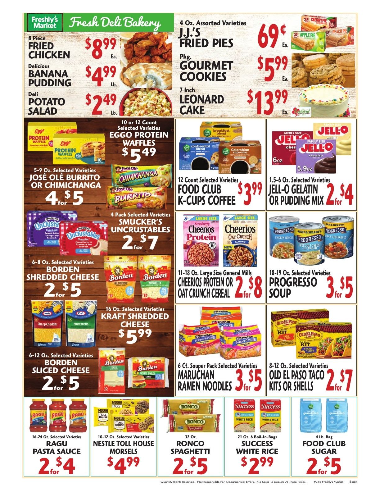 Freshly's Market Weekly Ad September 16 - 22, 2026