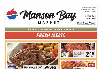 Manson Bay Market Weekly Ad September 16 - 22, 2026