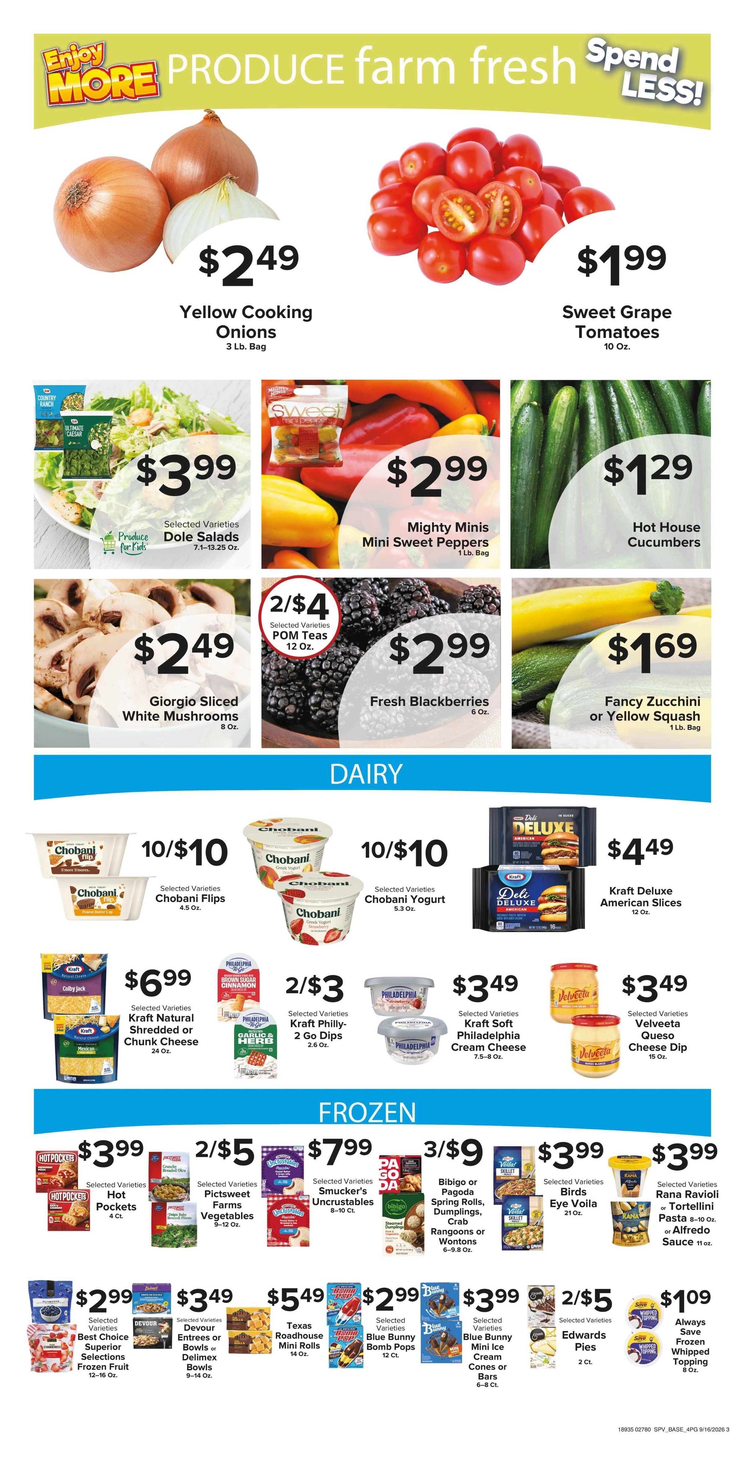 Muncy's Supermarket Family Fueled Fun Weekly Ad September 16 - 22, 2026