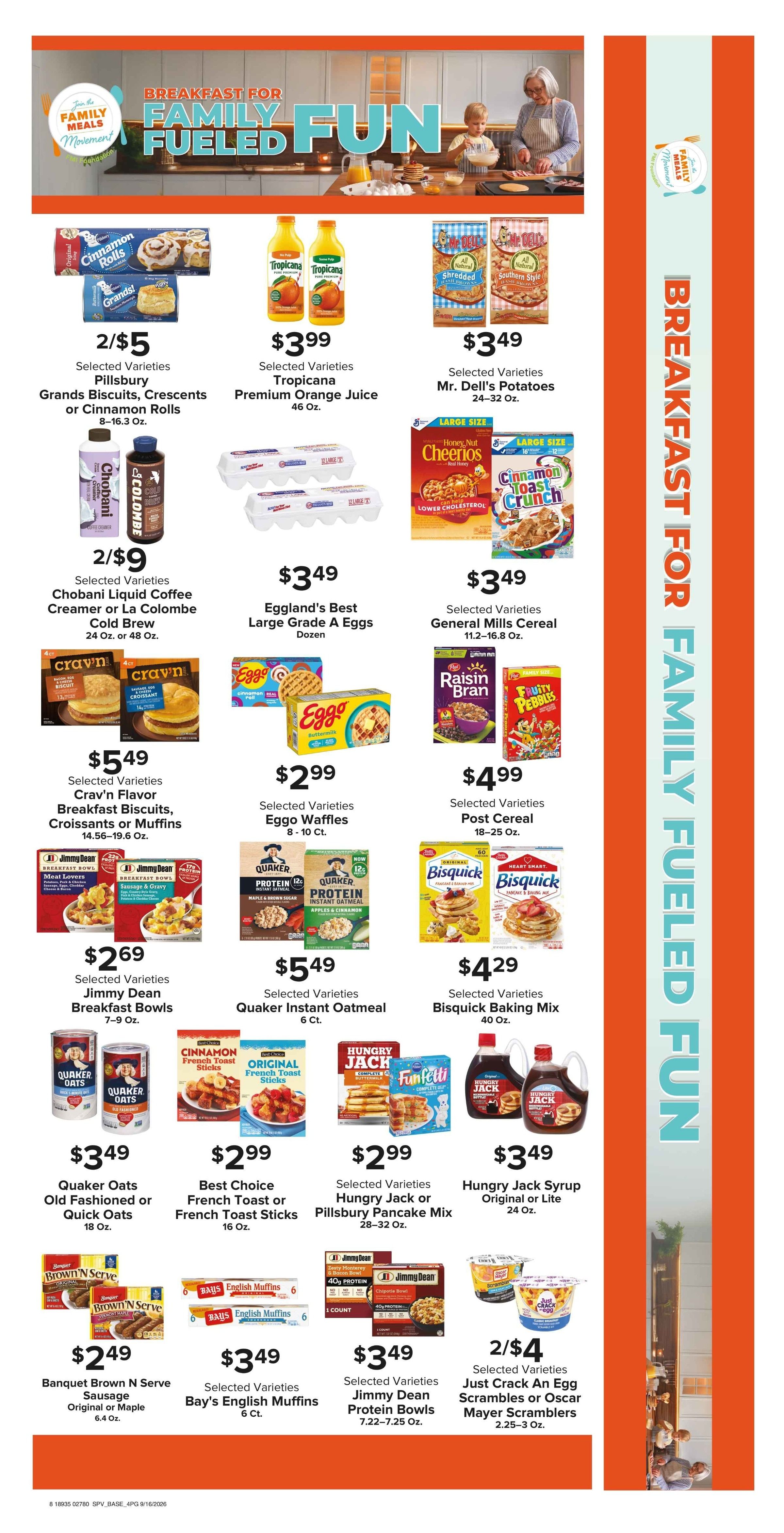 Muncy's Supermarket Family Fueled Fun Weekly Ad September 16 - 22, 2026