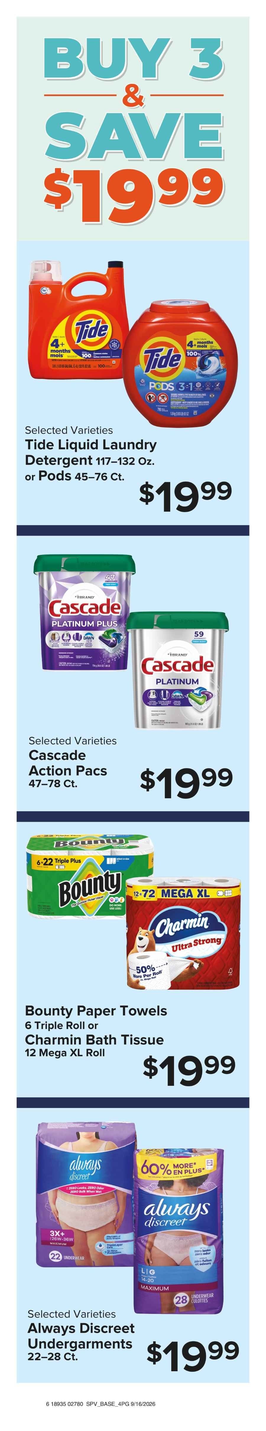 Muncy's Supermarket Family Fueled Fun Weekly Ad September 16 - 22, 2026
