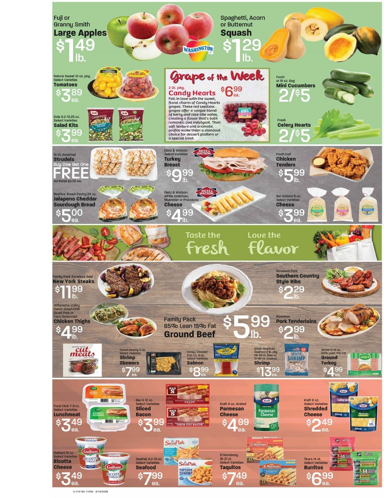 Davis Food & Drug (Roosevelt, UT) Weekly Ad September 16 - 22, 2026