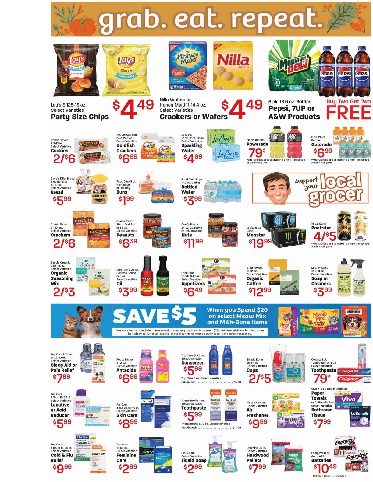 Davis Food & Drug (Roosevelt, UT) Weekly Ad September 16 - 22, 2026