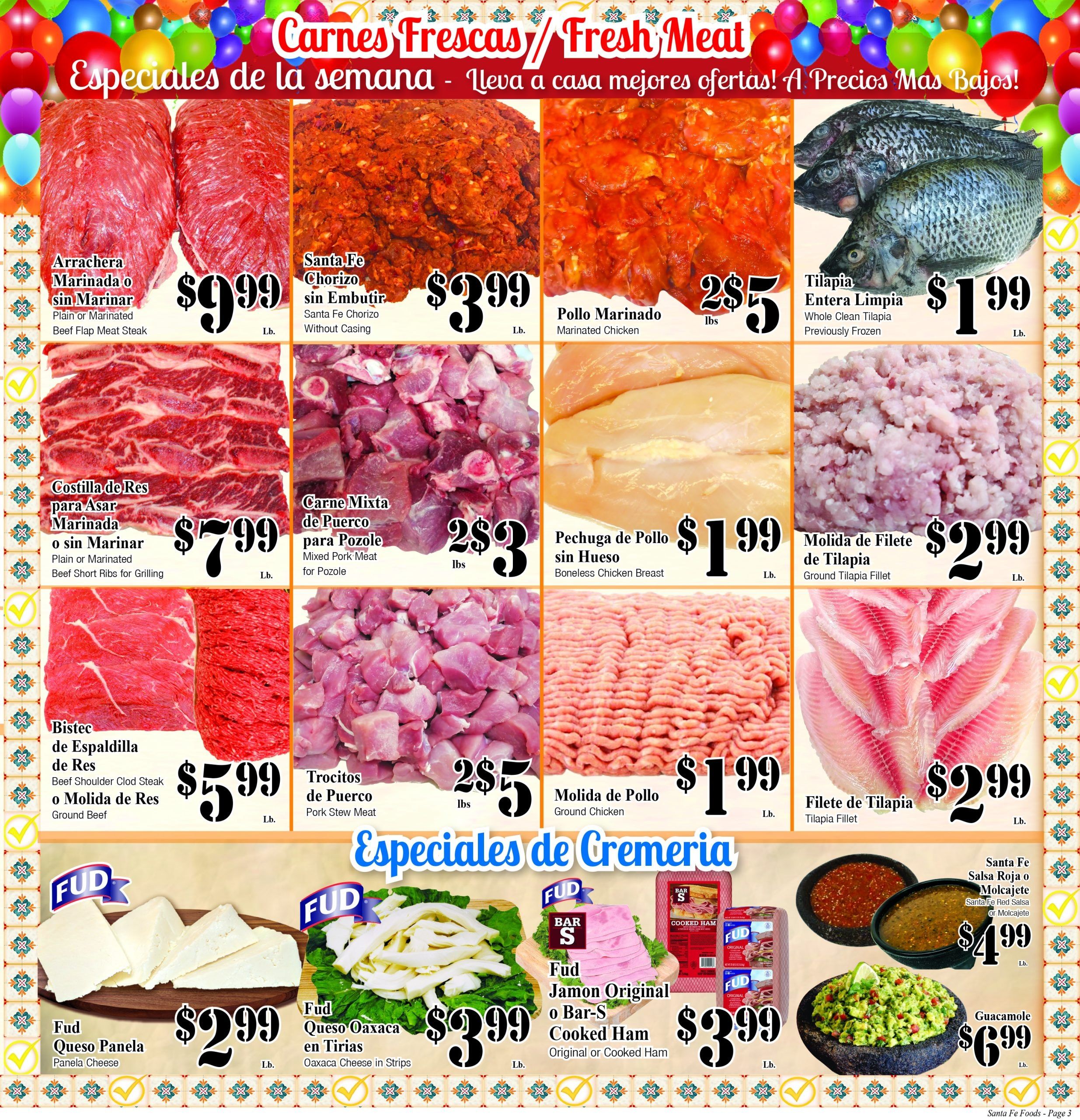 Santa Fe Foods Weekly Ad September 16 - 22, 2026