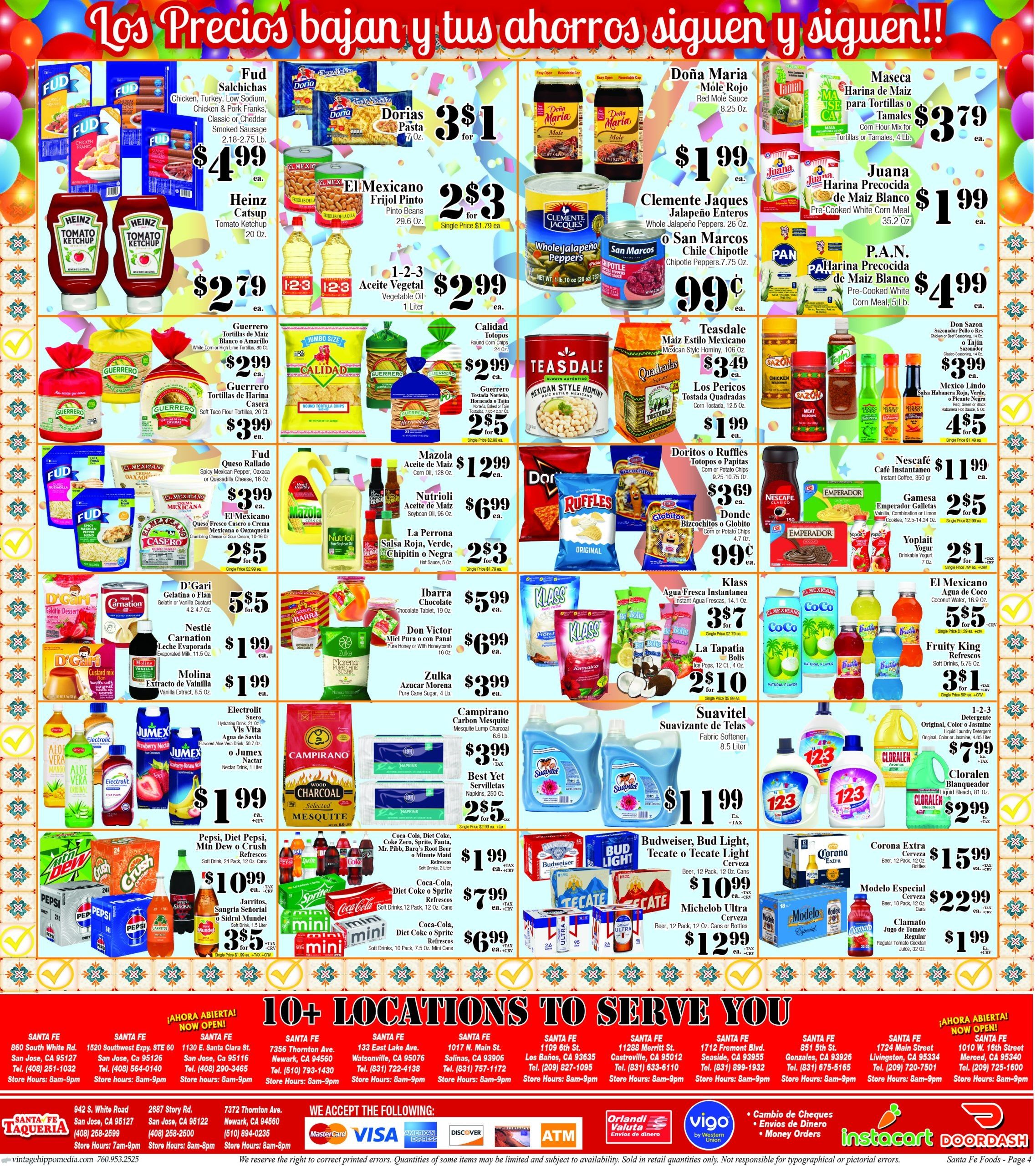 Santa Fe Foods Weekly Ad September 16 - 22, 2026