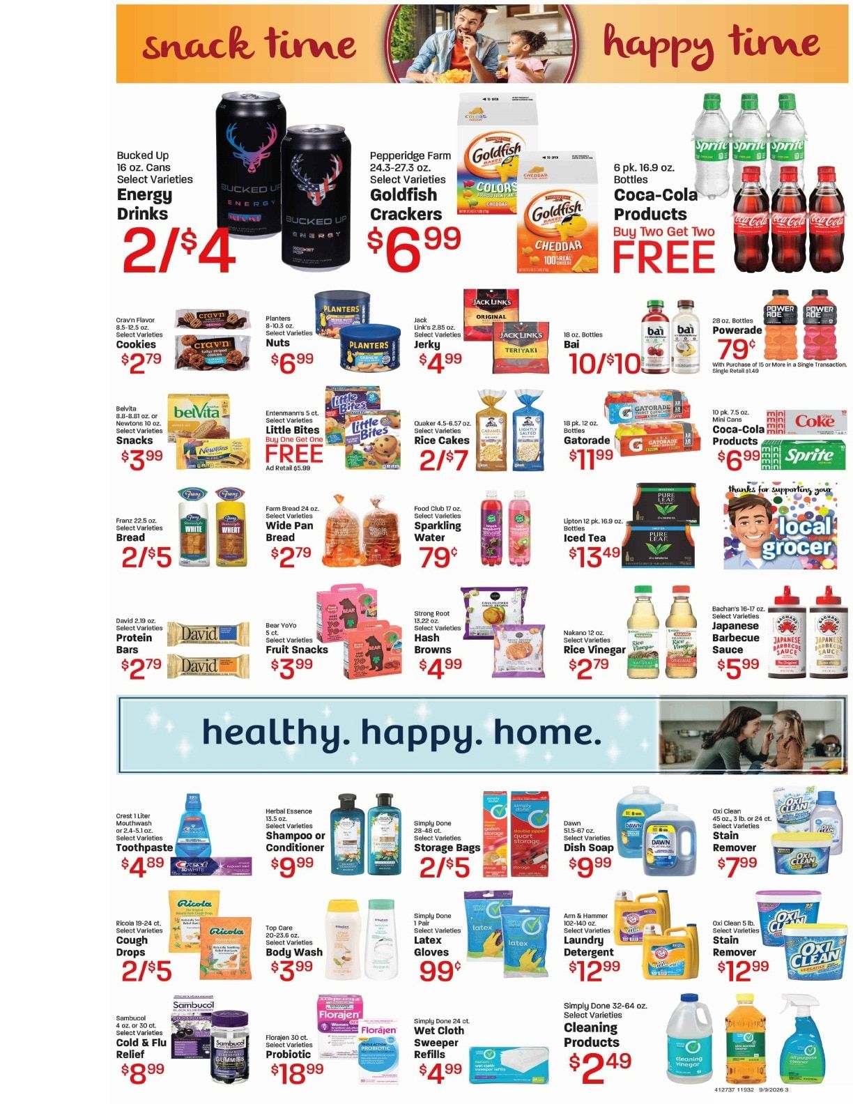 Davis Food & Drug (Roosevelt, UT) Weekly Ad September 9 - 15, 2026