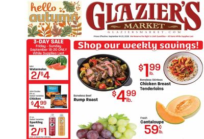 Glazier's Market (Kanab, UT) Weekly Ad September 16 - 22, 2026