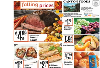 Canyon Foods Weekly Ad September 16 - 22, 2026